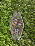 #345- Football Collection Motel Keychains