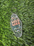#367- Faith & Designs Collection Motel Keychains