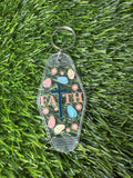 #380- Faith & Designs Collection Motel Keychains