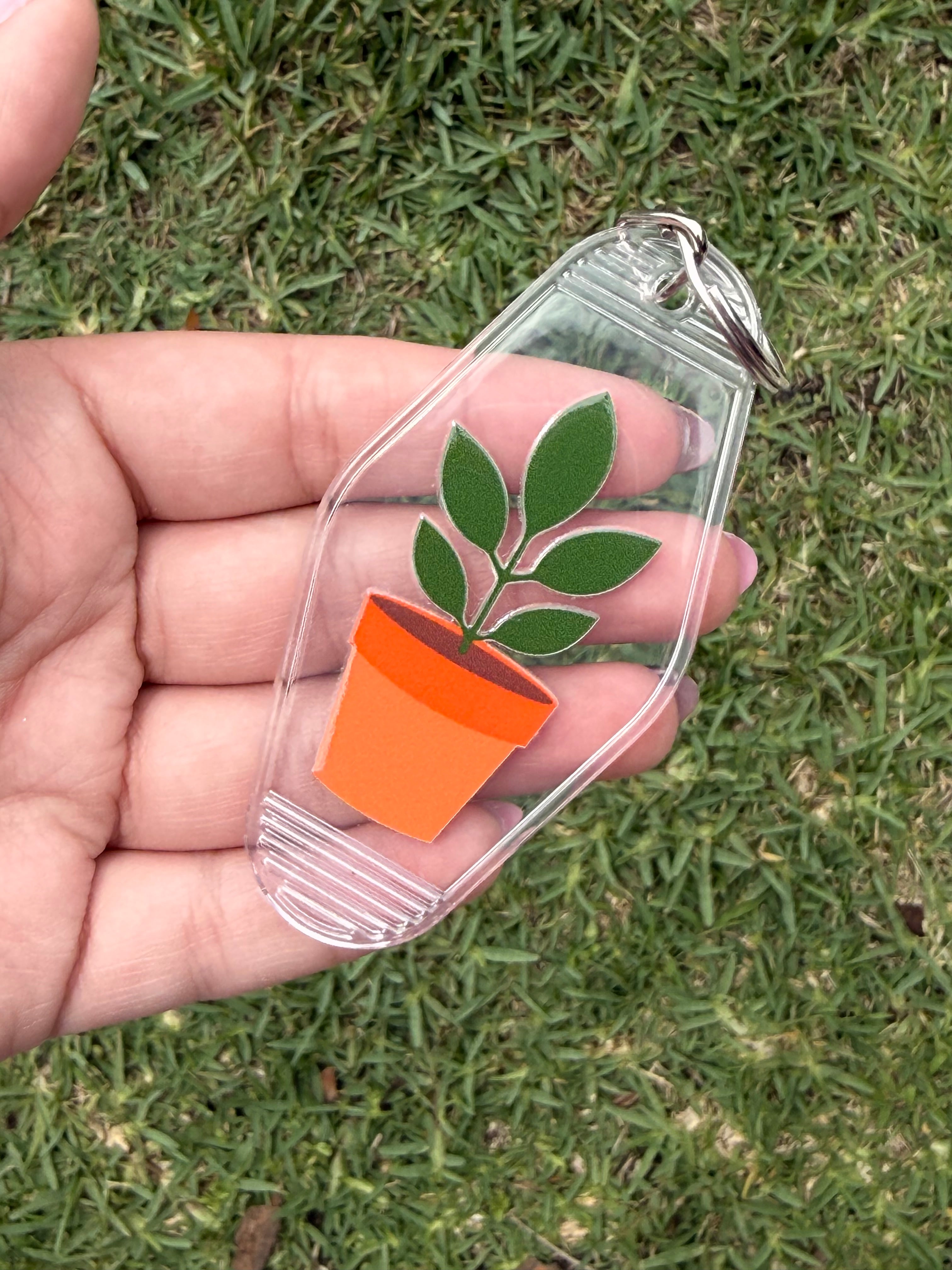 #19- Plant Collection Motel Keychains