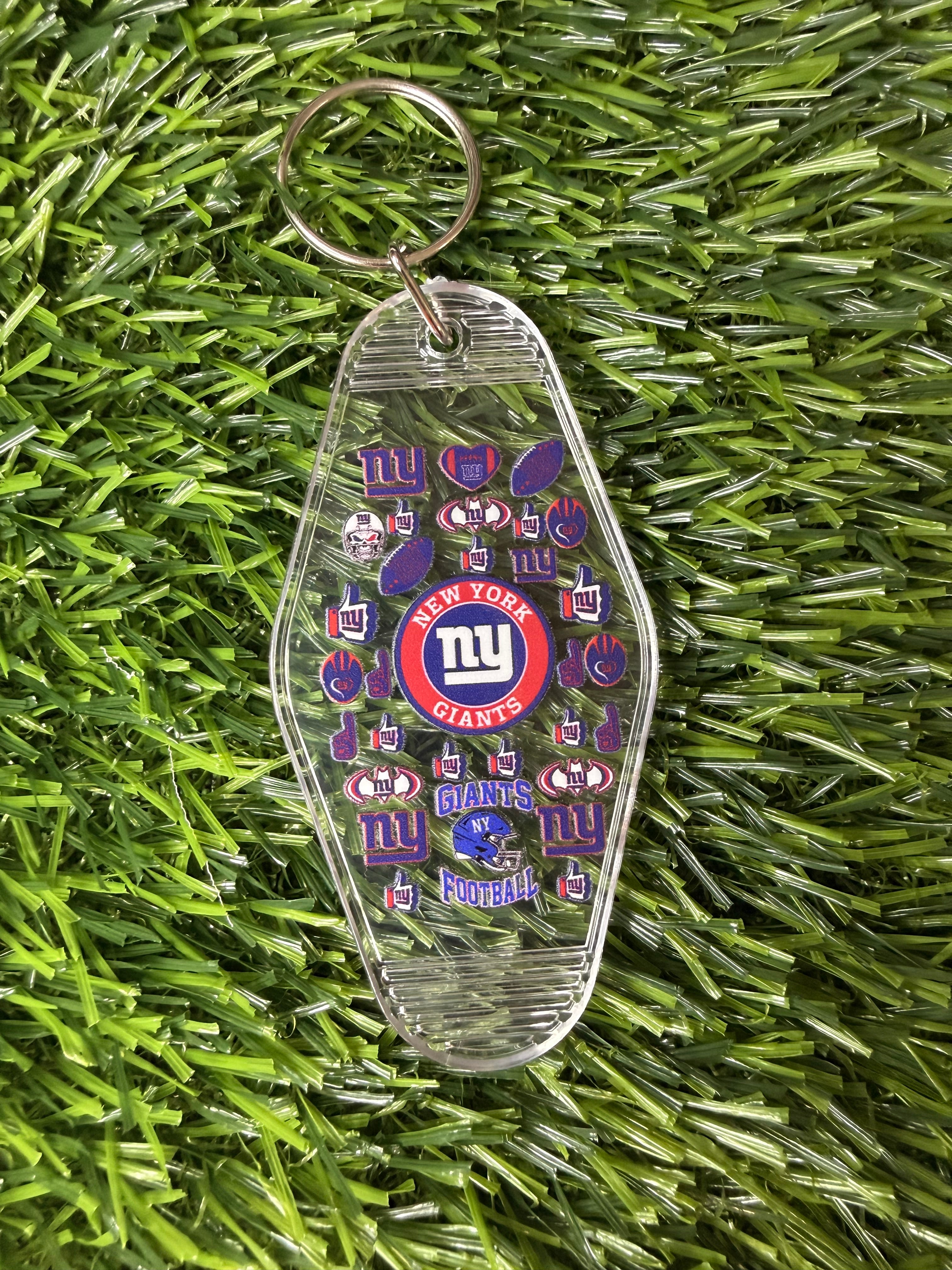 #327- Football Collection Motel Keychains