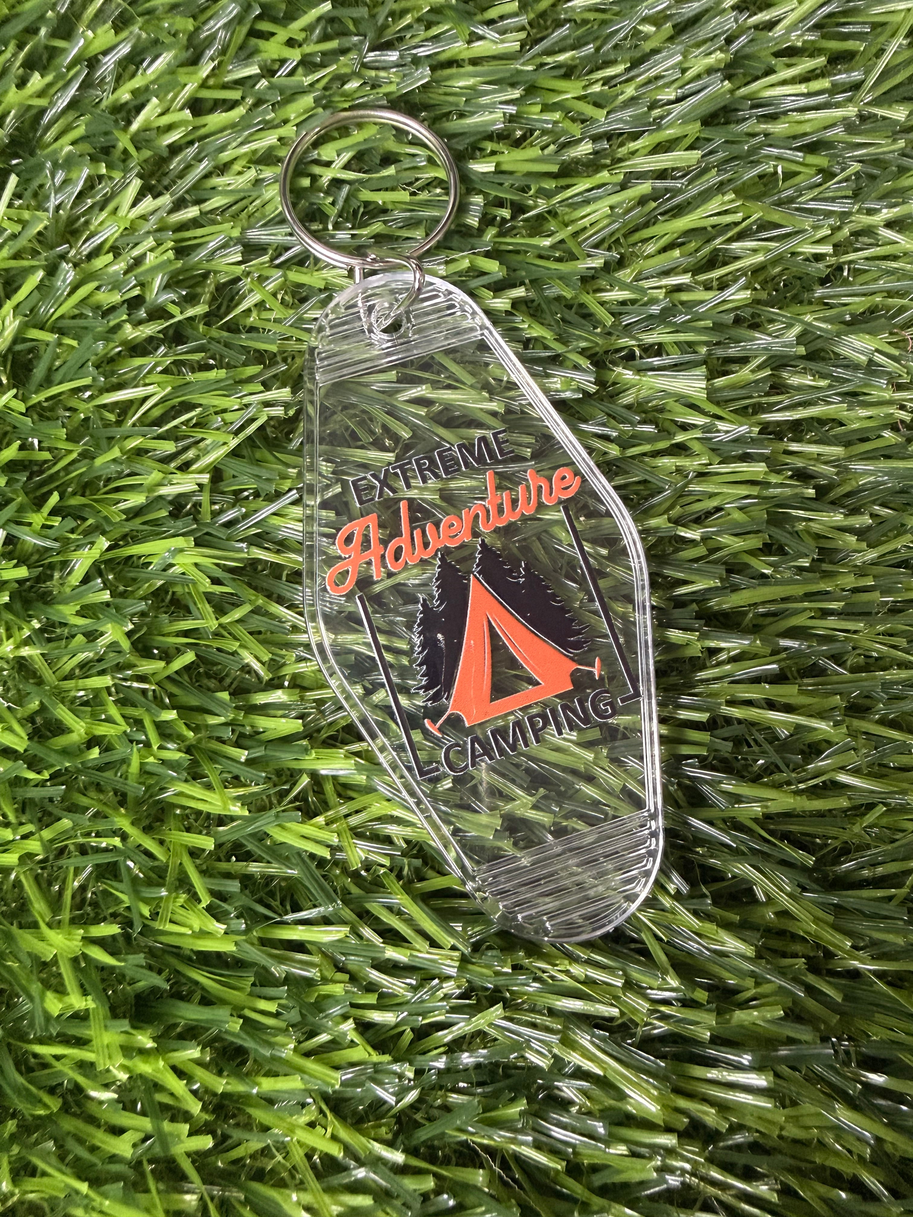 #393- Outdoor Collection Motel Keychains