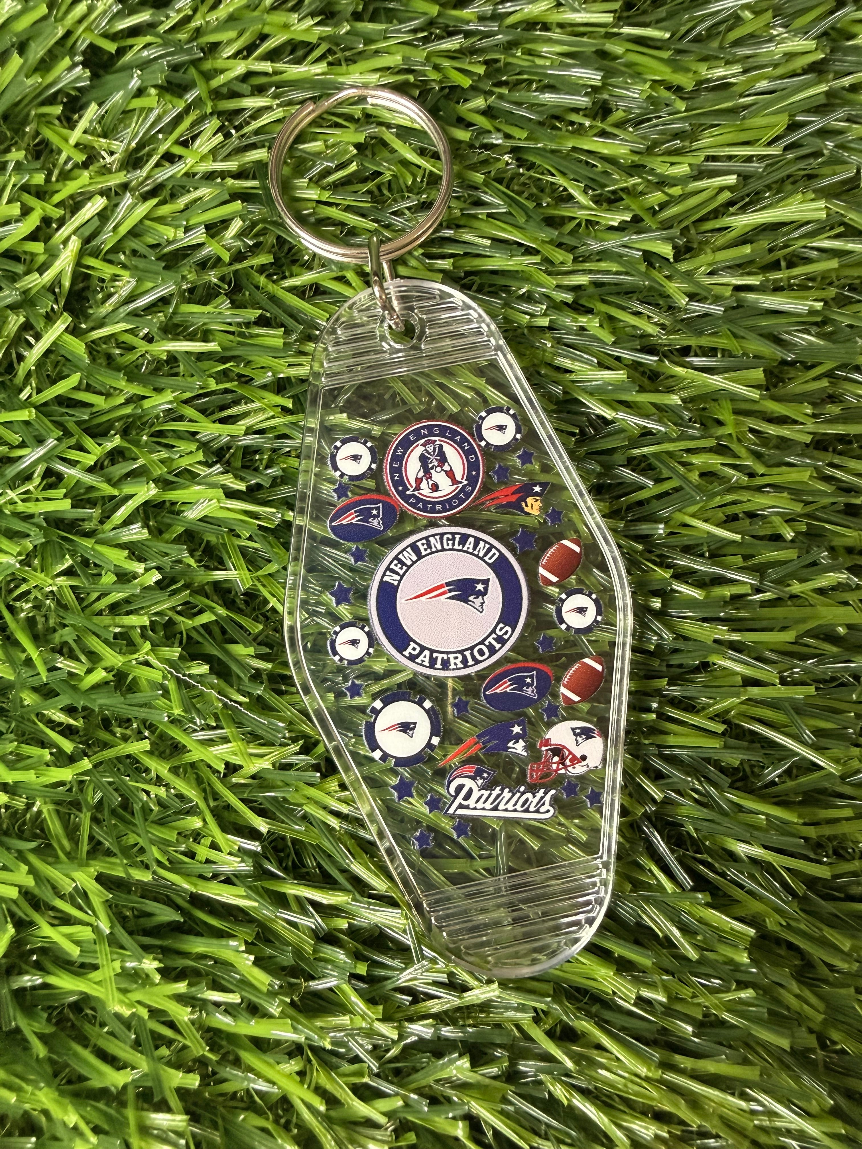 #342- Football Collection Motel Keychains