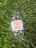 #364- Faith & Designs Collection Motel Keychains