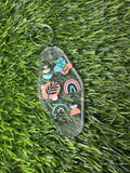 #370- Faith & Designs Collection Motel Keychains