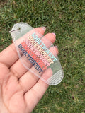 #70- Book Collection Motel Keychains