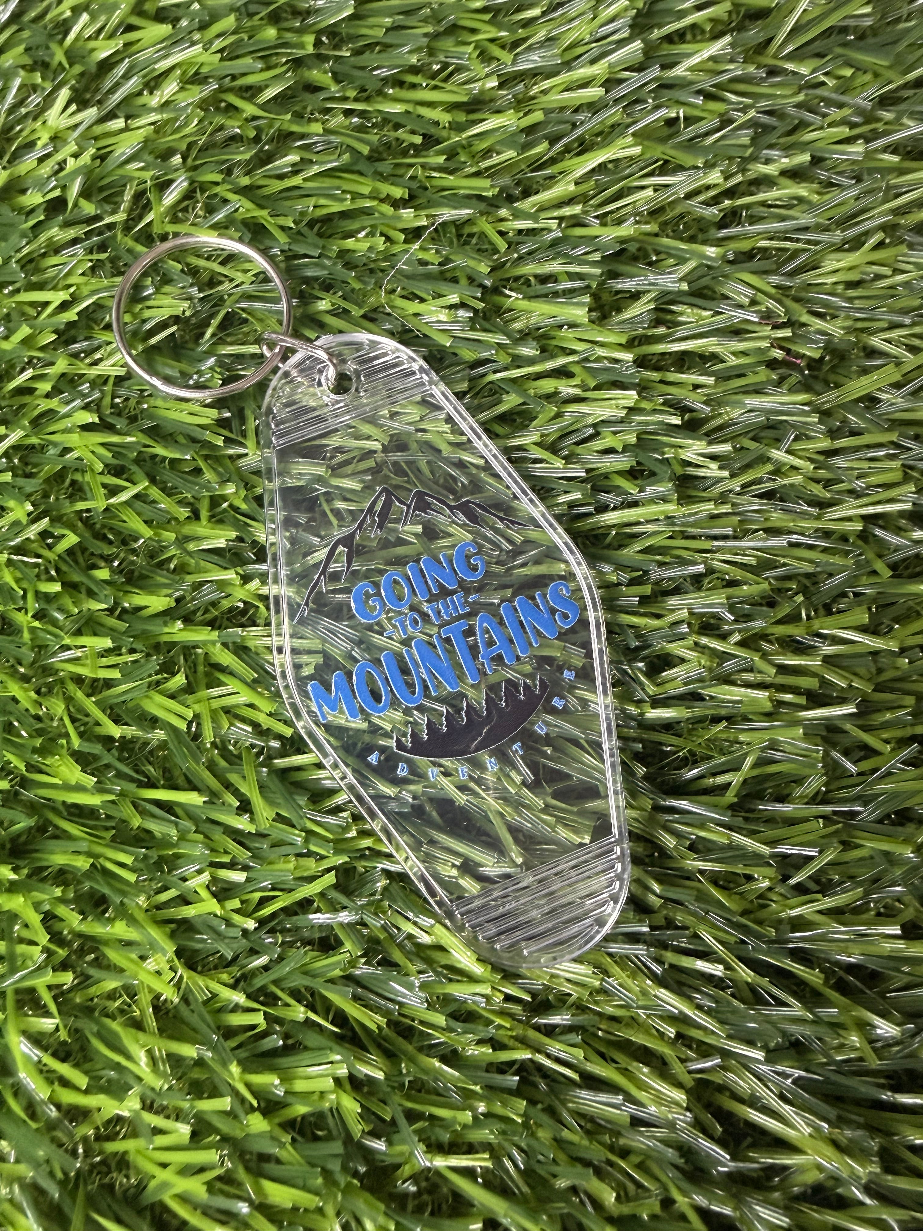 #384- Outdoor Collection Motel Keychains