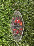 #341- Football Collection Motel Keychains
