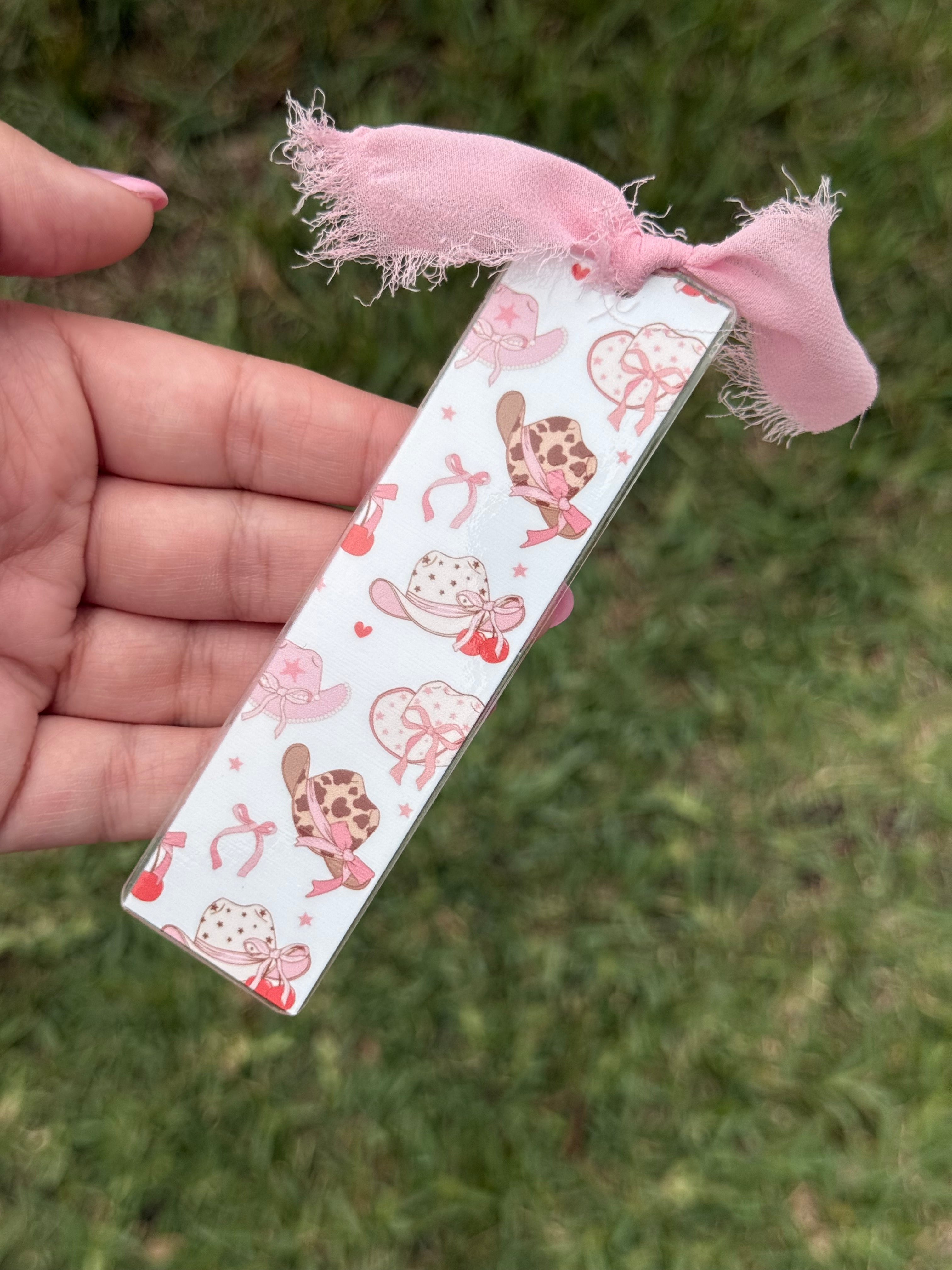 #123- Cowgirl Coquette Collection Small Bookmarks
