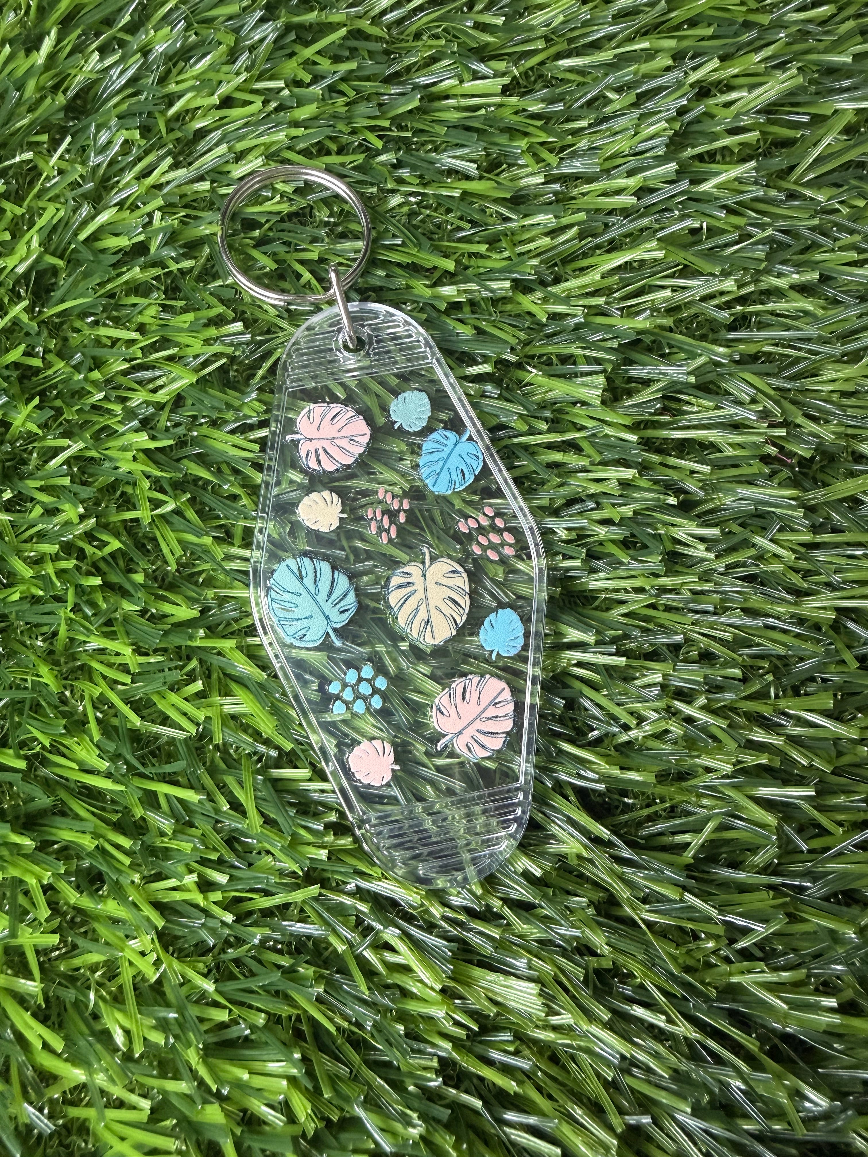 #371- Faith & Designs Collection Motel Keychains