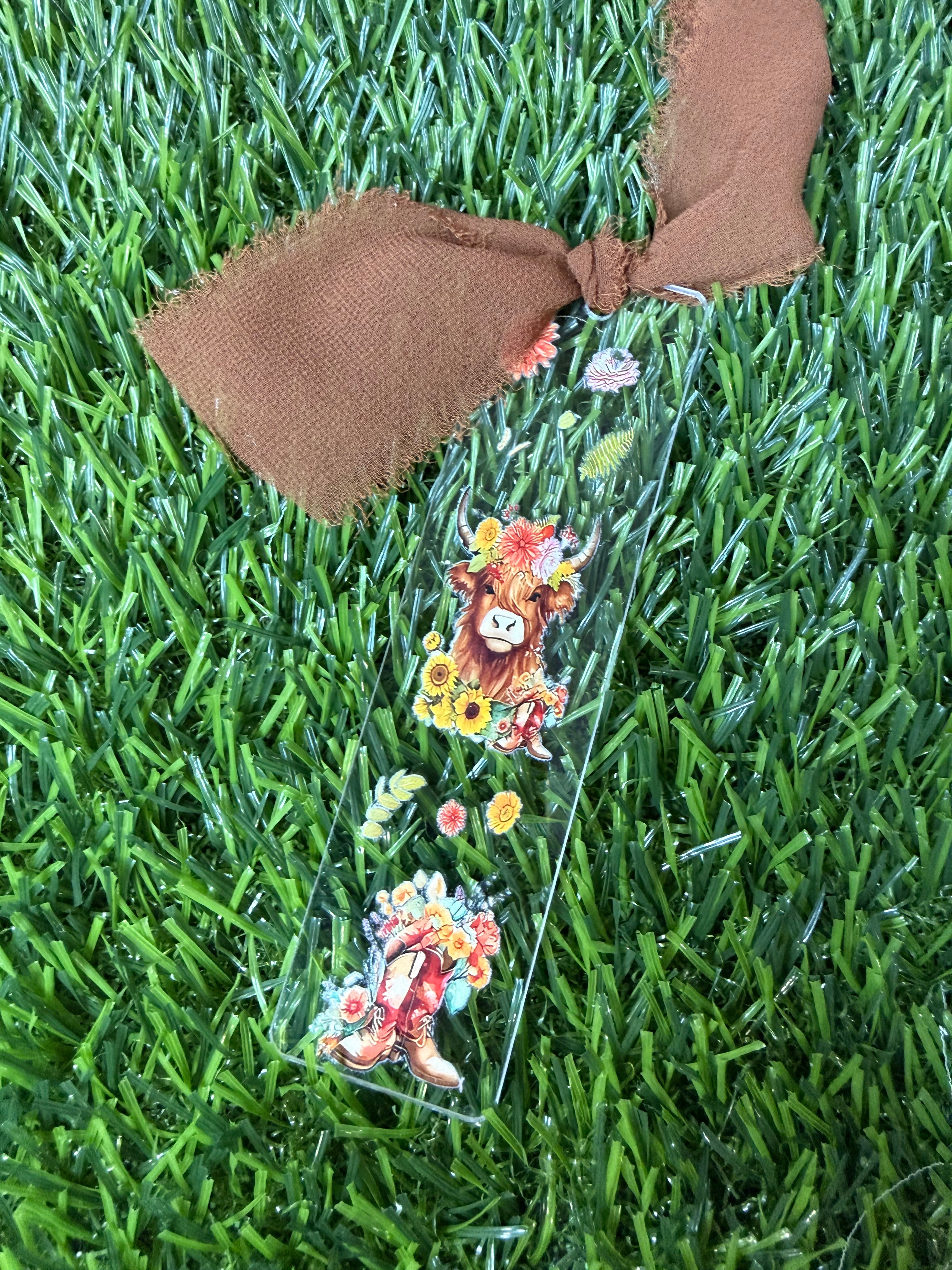 #235-Highland Cows Bookmark Collection