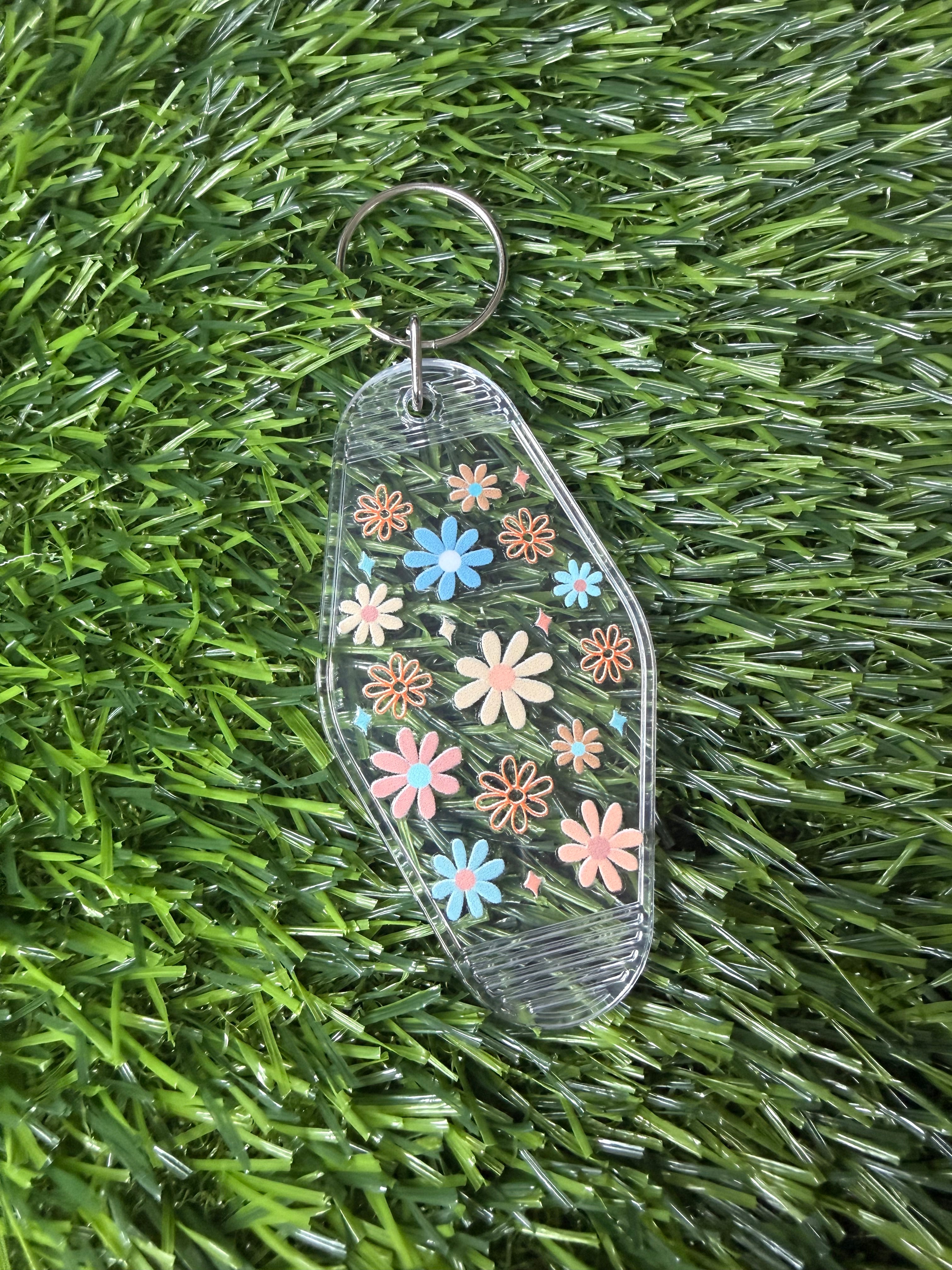 #375- Faith & Designs Collection Motel Keychains