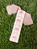 #254-Bows & Flowers Coquette Bookmark Collection
