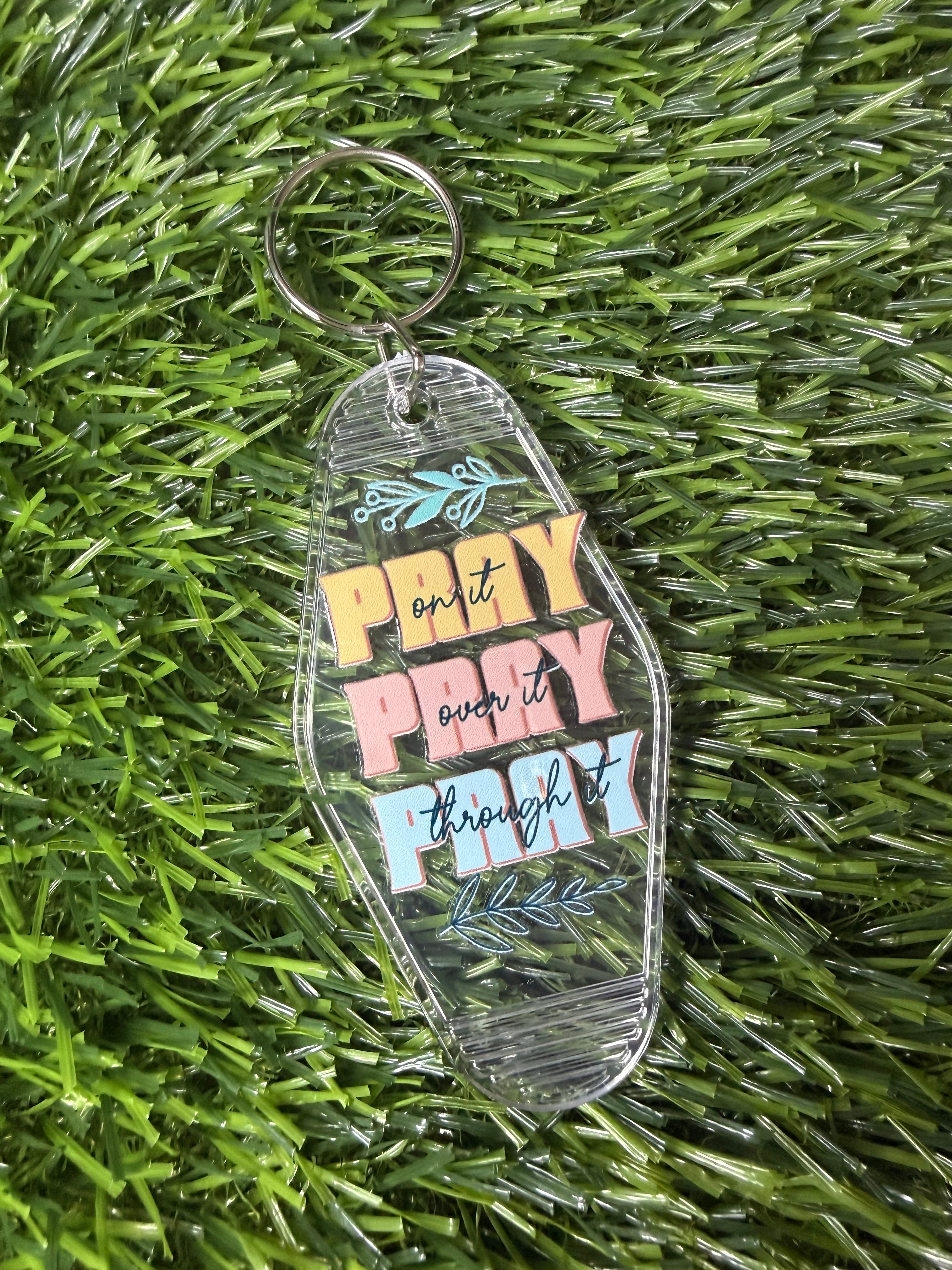#362- Faith & Designs Collection Motel Keychains