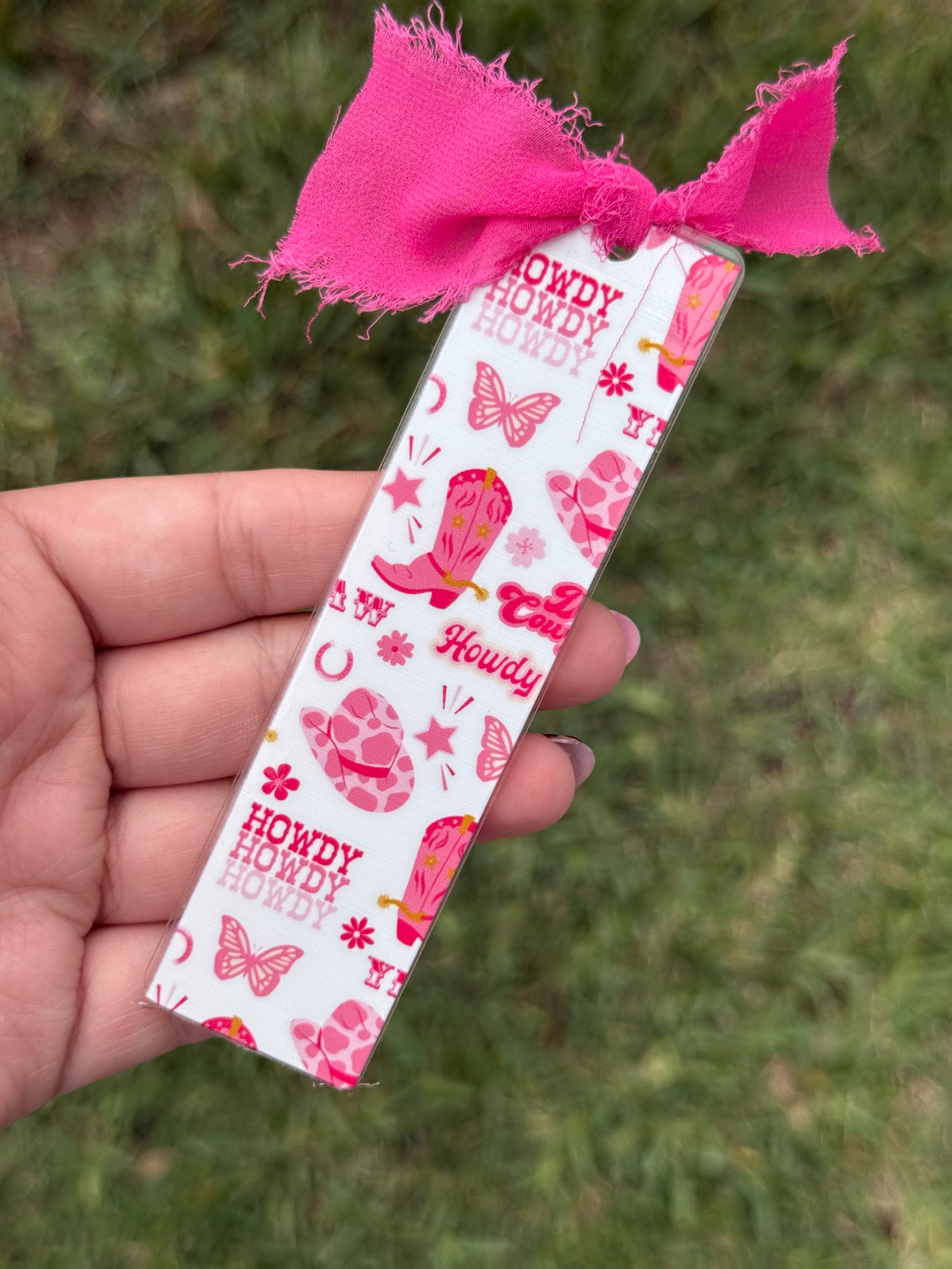 #114- Cowgirl Coquette Collection Small Bookmarks