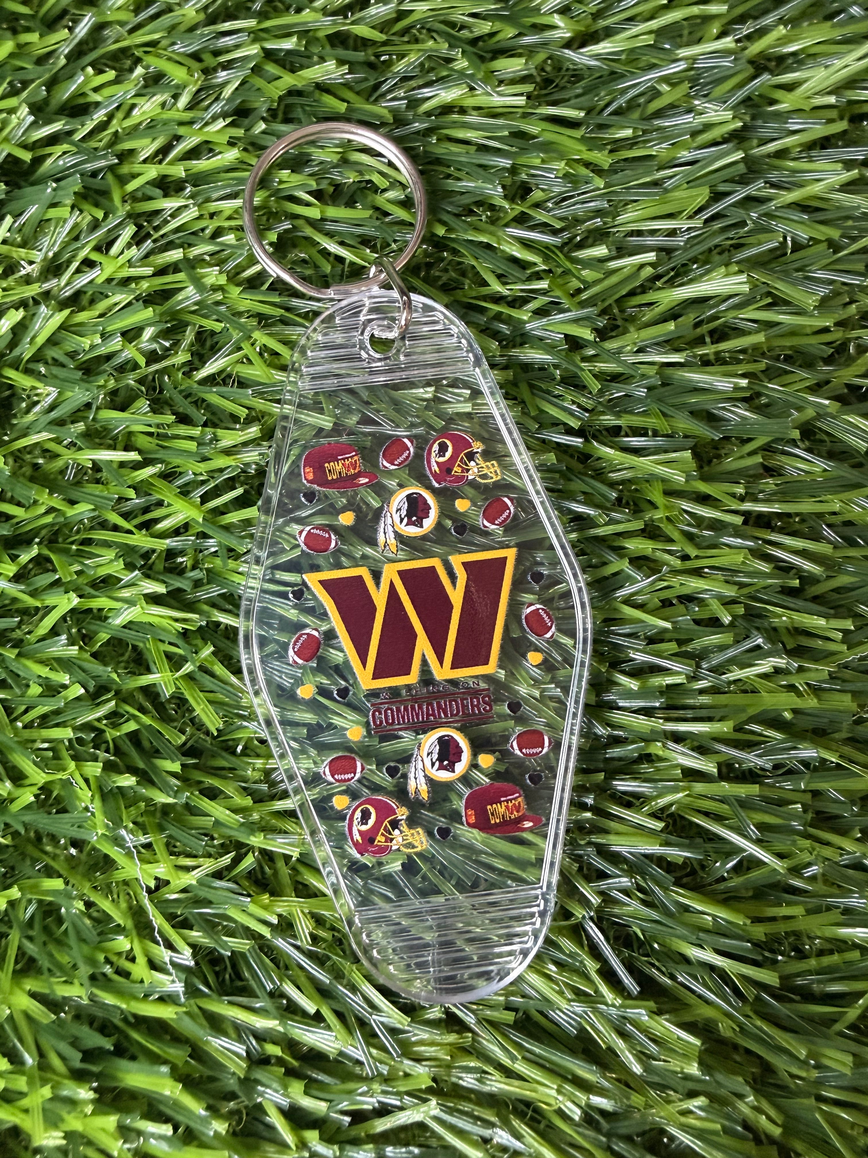 #335- Football Collection Motel Keychains