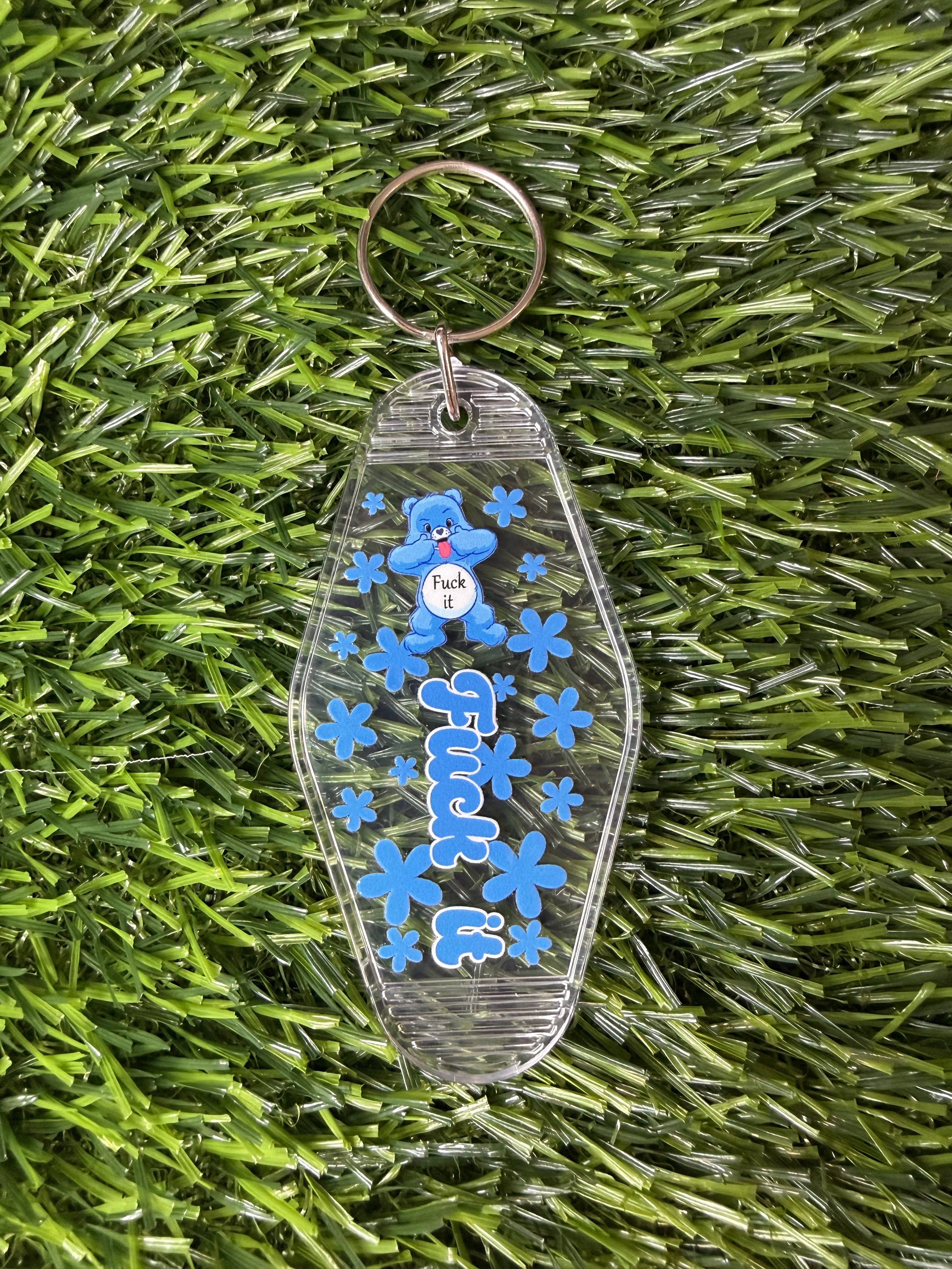 #352- 18+ SwearBears Collection Motel Keychains