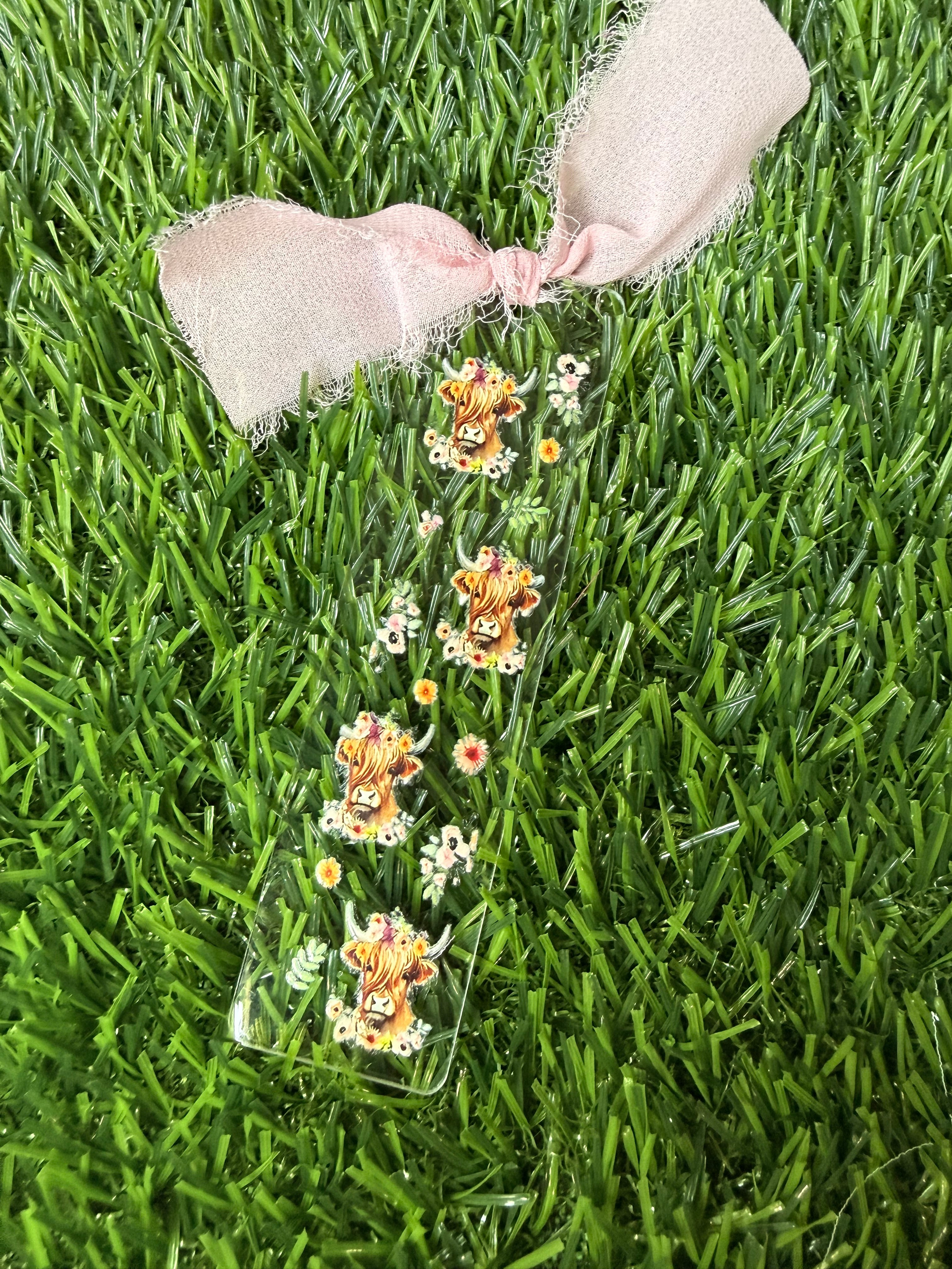 #234-Highland Cows Bookmark Collection