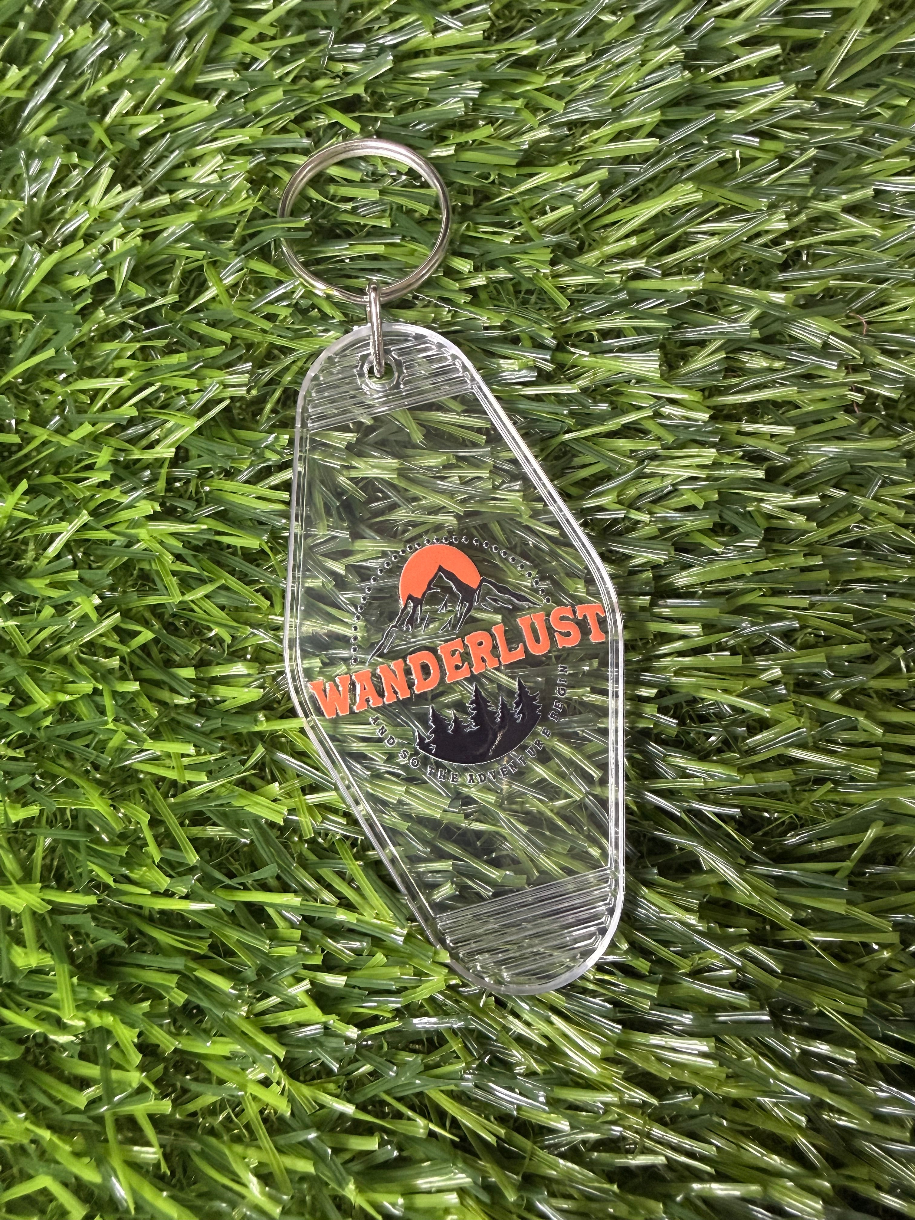 #386- Outdoor Collection Motel Keychains