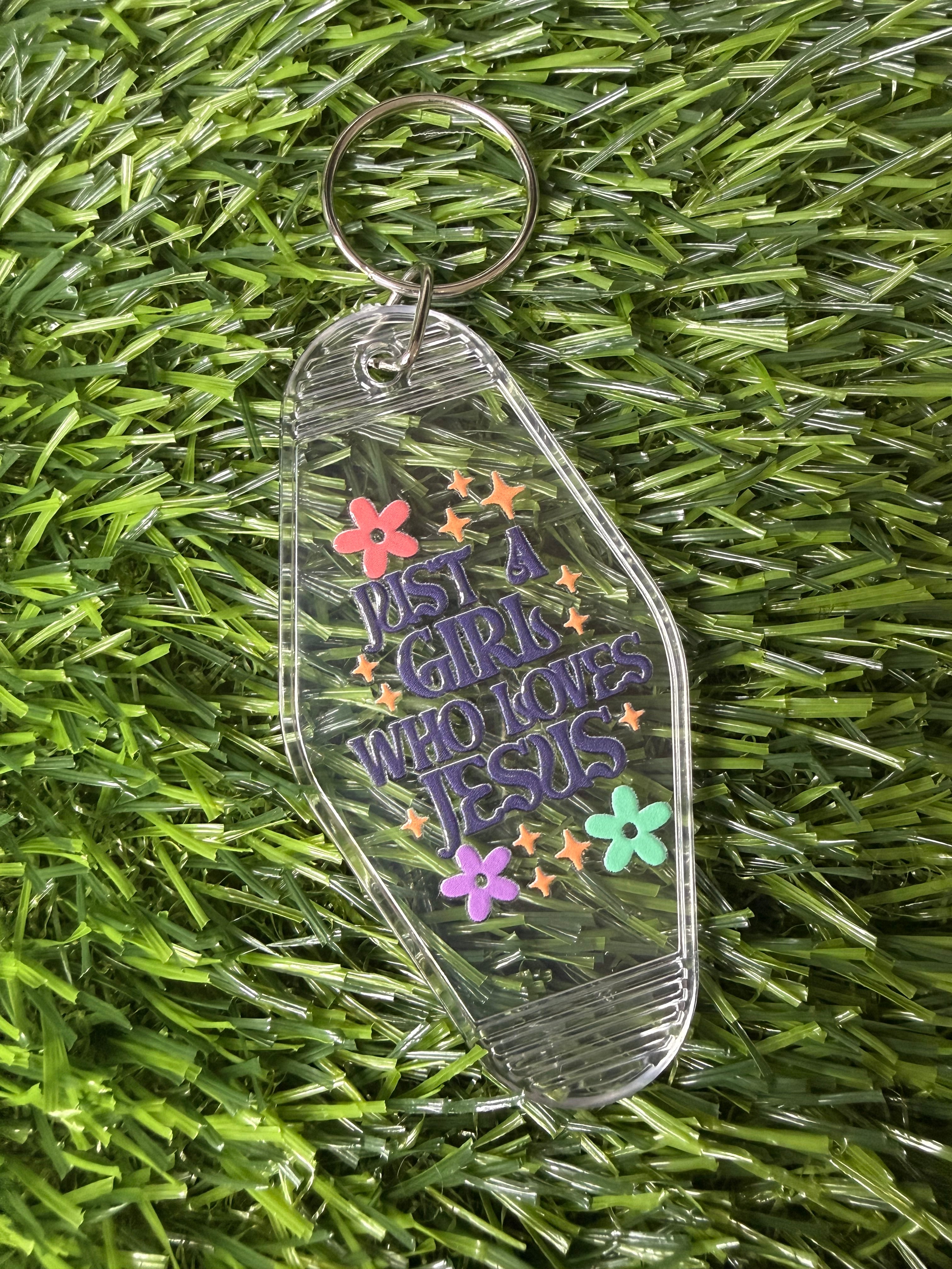#405- Faith Collection Motel Keychains