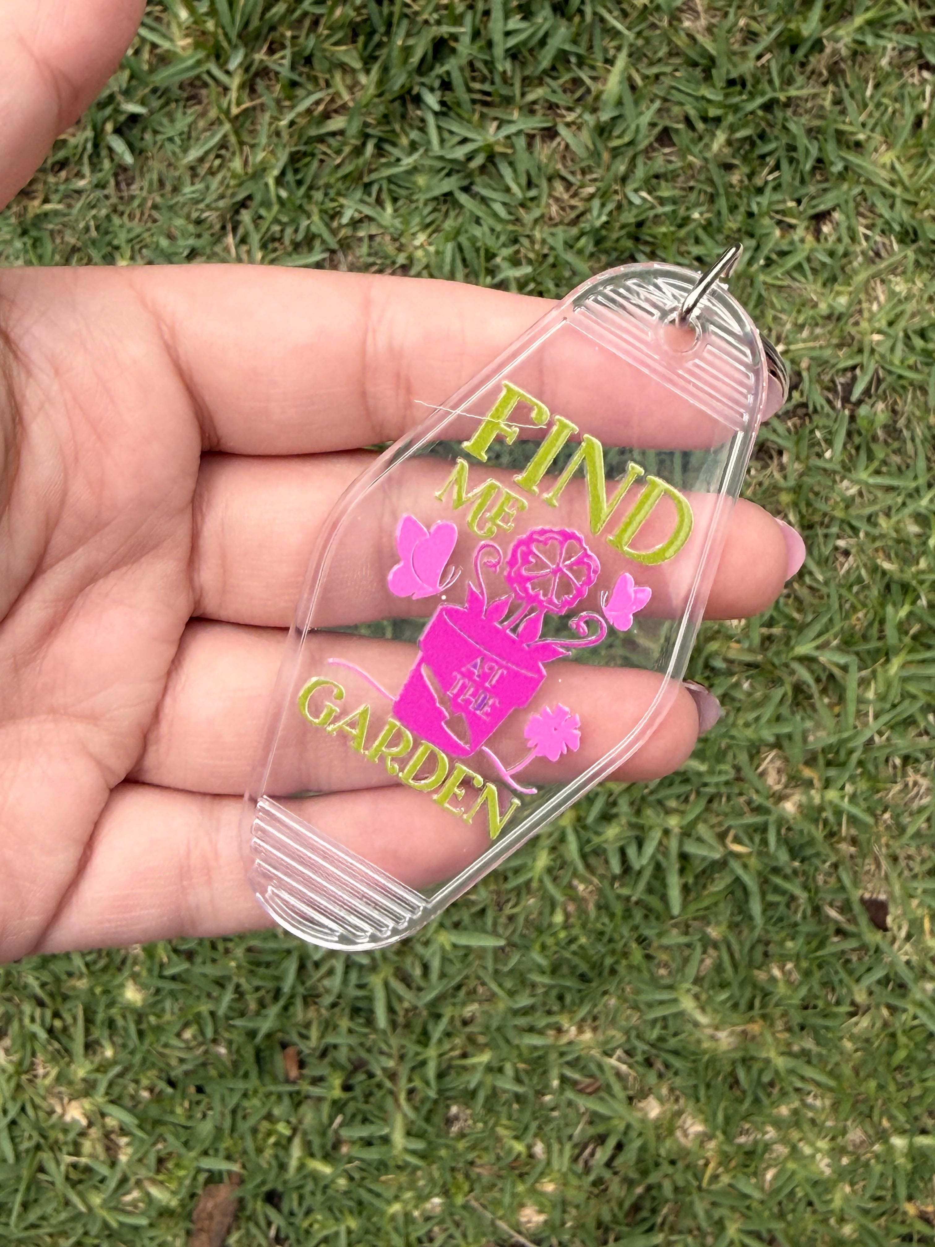 #18- Plant Collection Motel Keychains