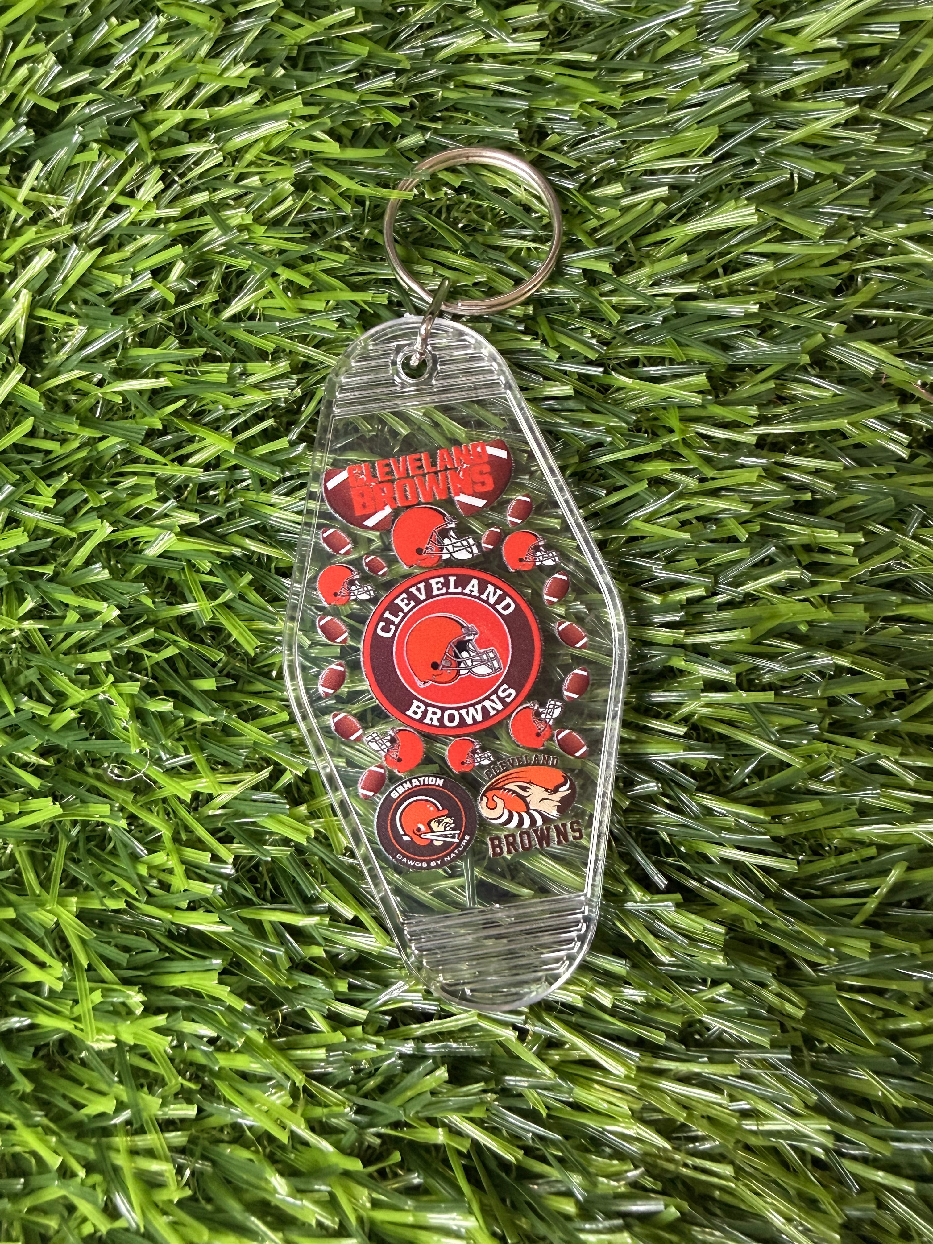 #340- Football Collection Motel Keychains
