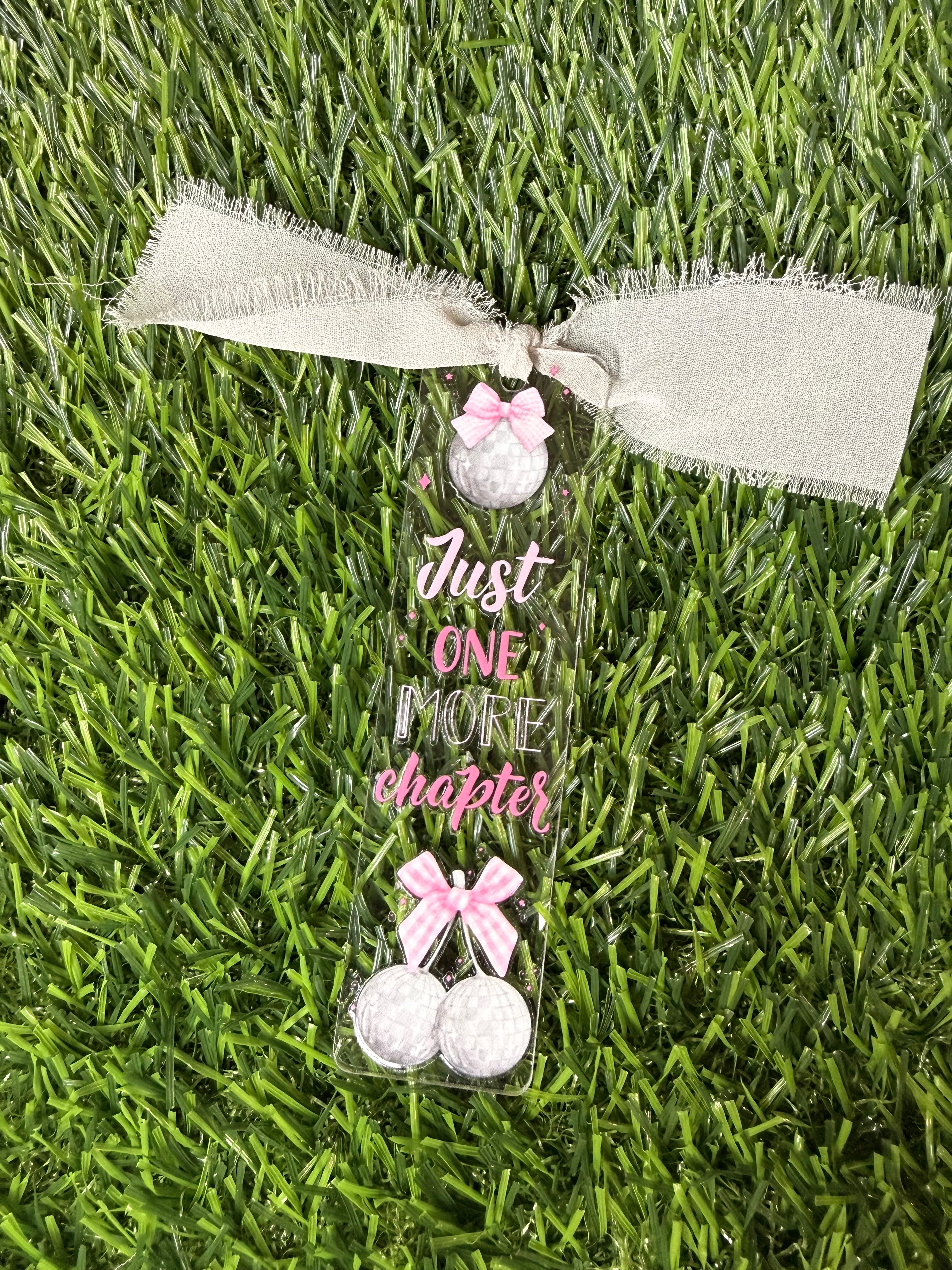 #199- Pink Bows Coquette Bookmark Collection