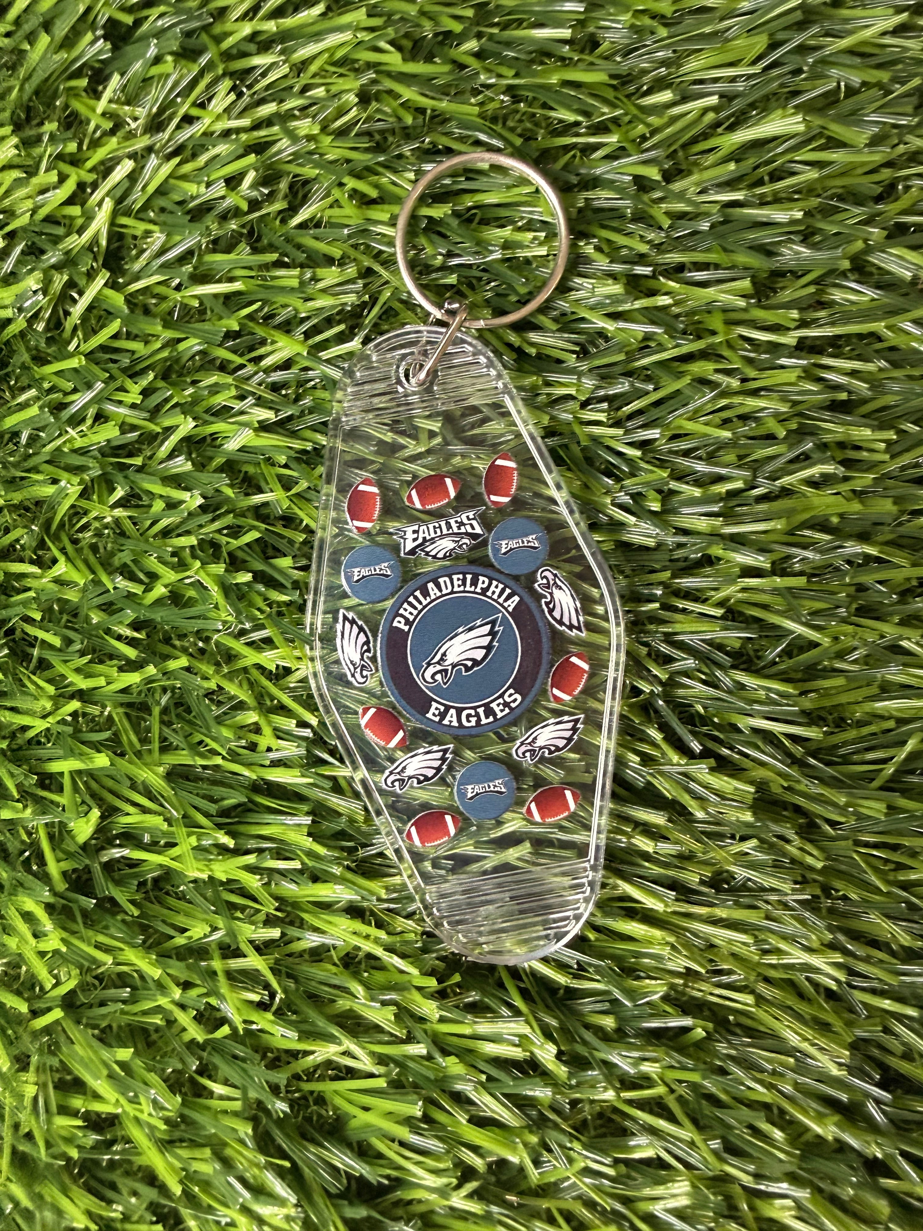#339- Football Collection Motel Keychains