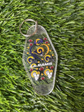 #343- Football Collection Motel Keychains