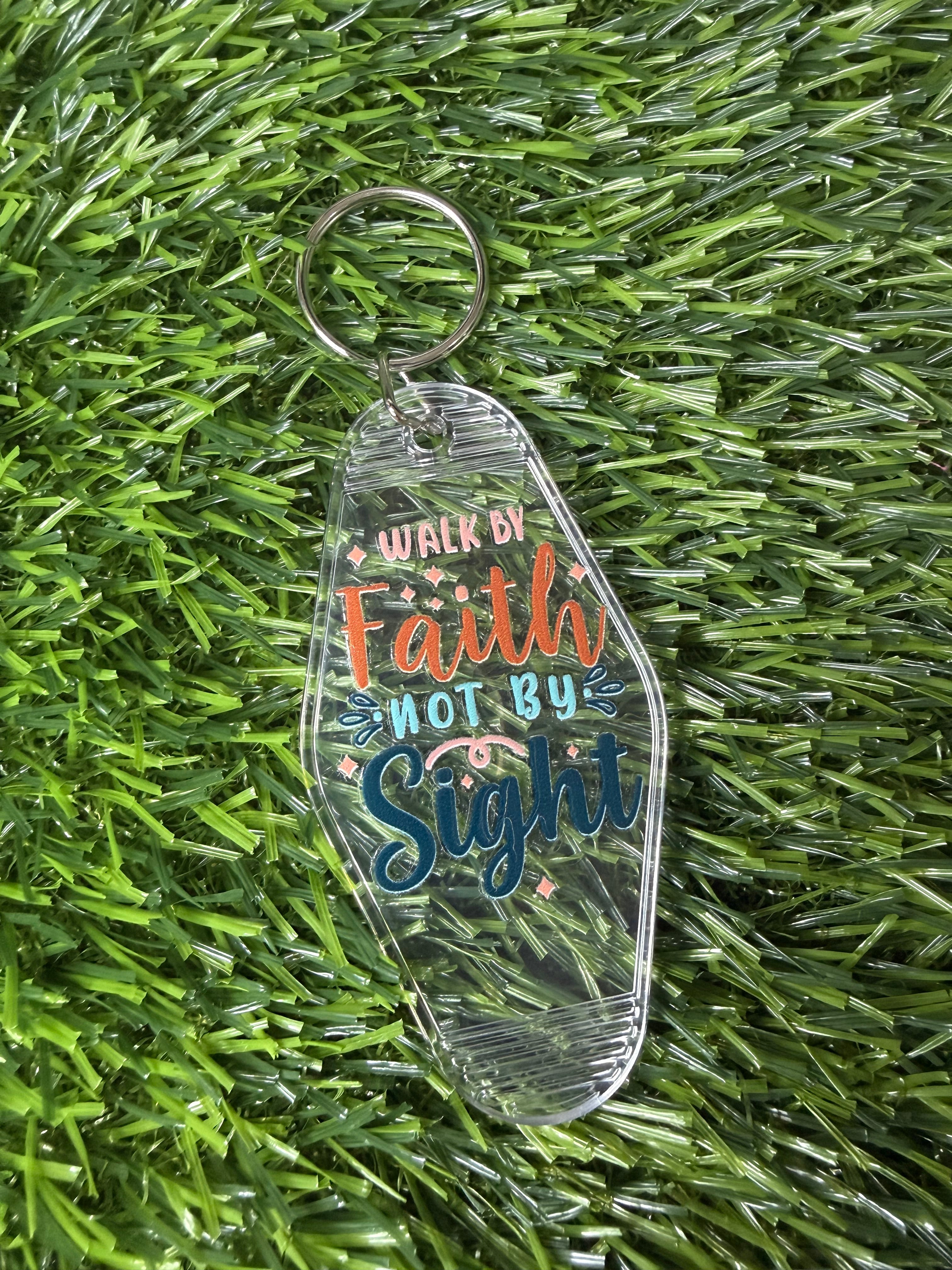 #368- Faith & Designs Collection Motel Keychains