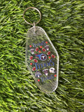 #348- Football Collection Motel Keychains
