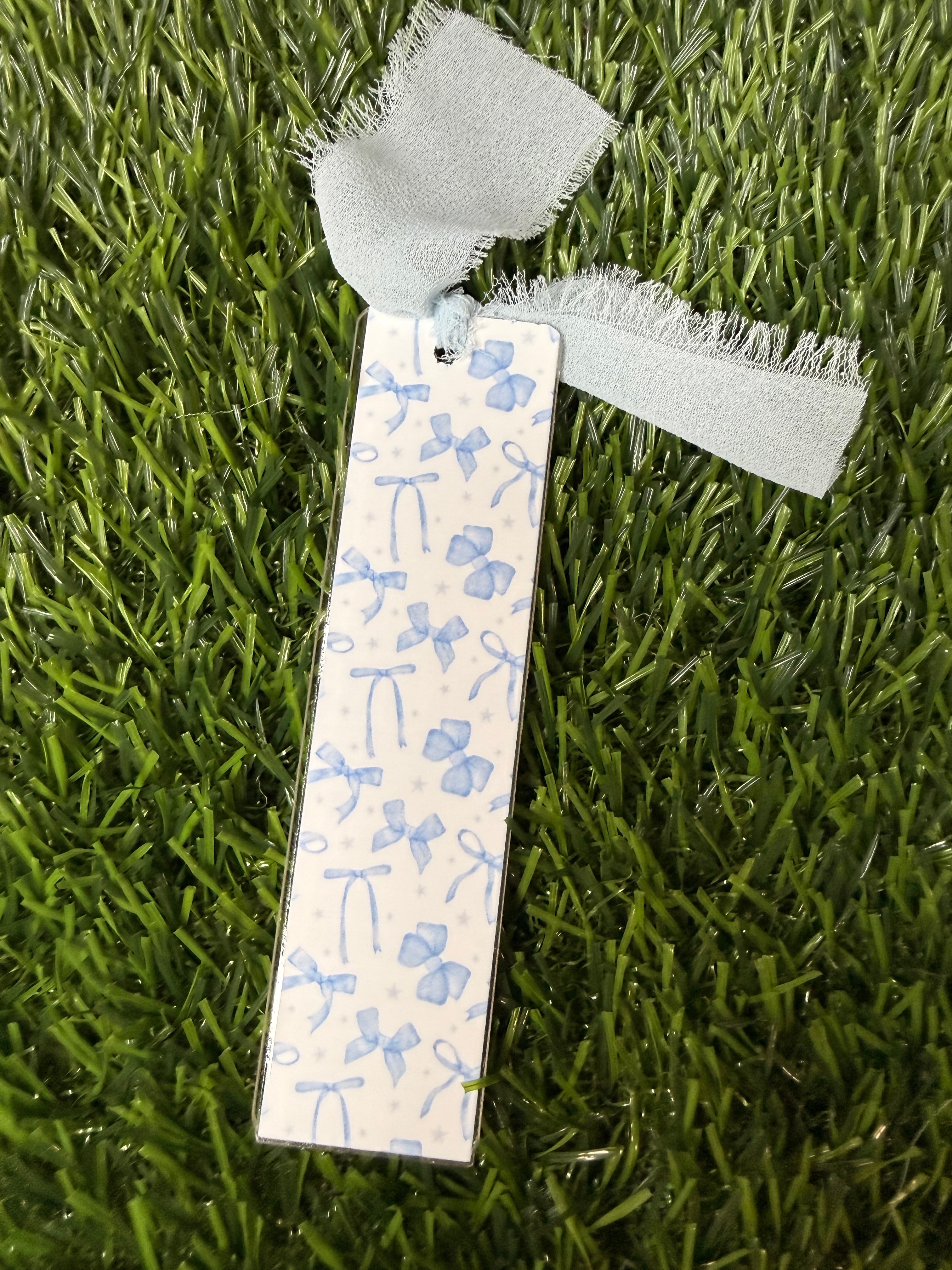 #261-Bows & Flowers Coquette Bookmark Collection