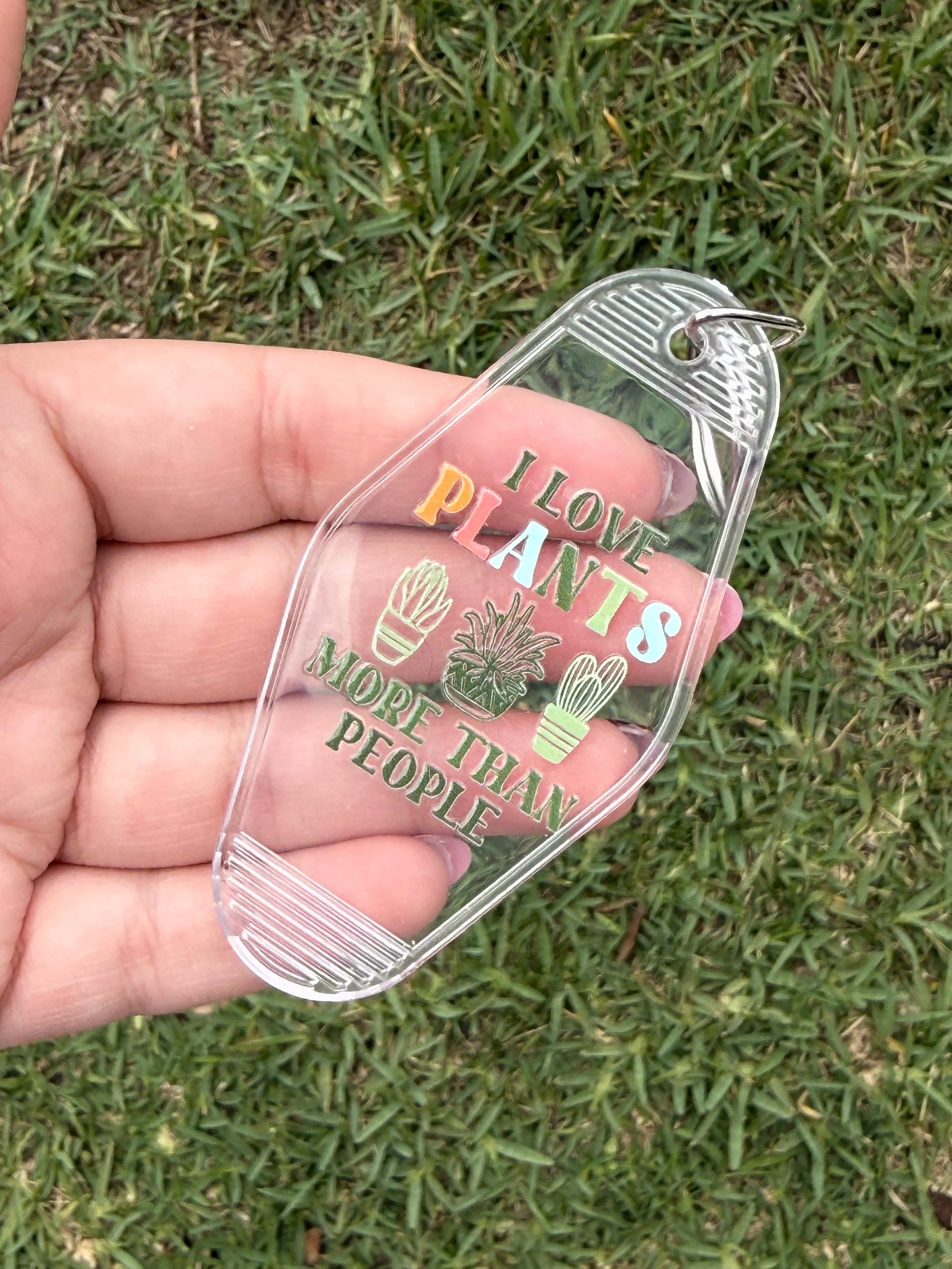 #1- Plant Collection Motel Keychains