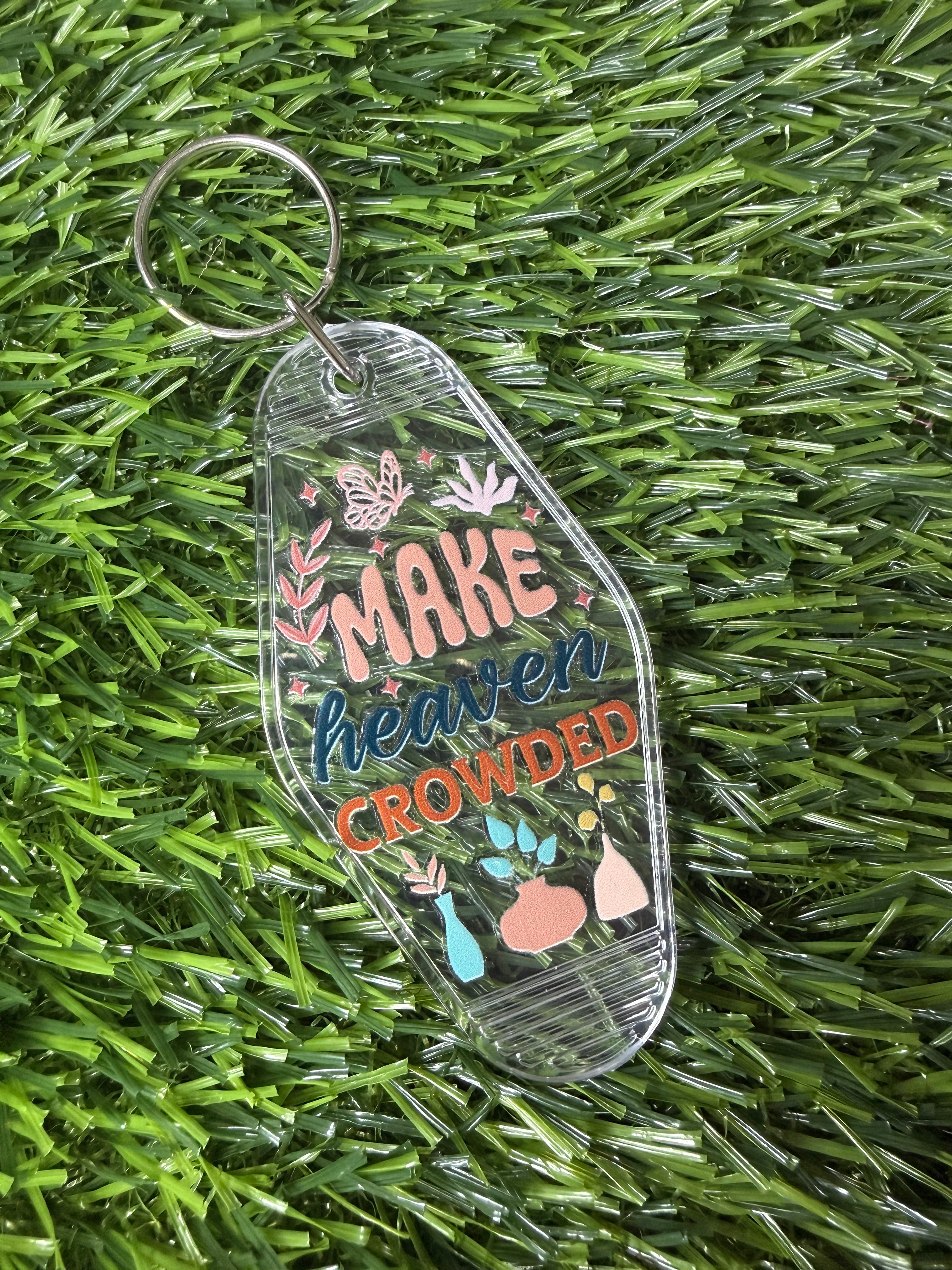 #363- Faith & Designs Collection Motel Keychains