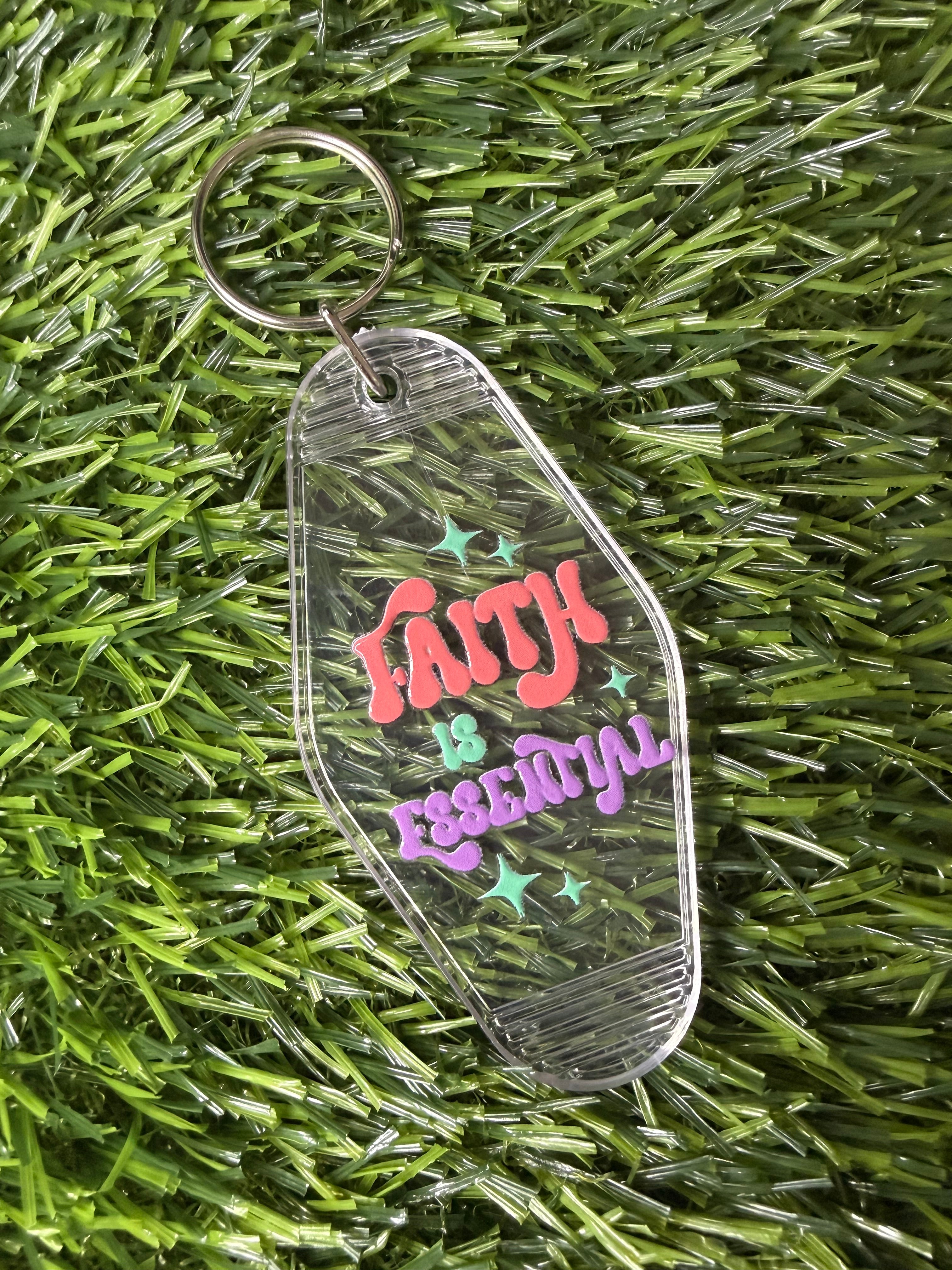 #407- Faith Collection Motel Keychains