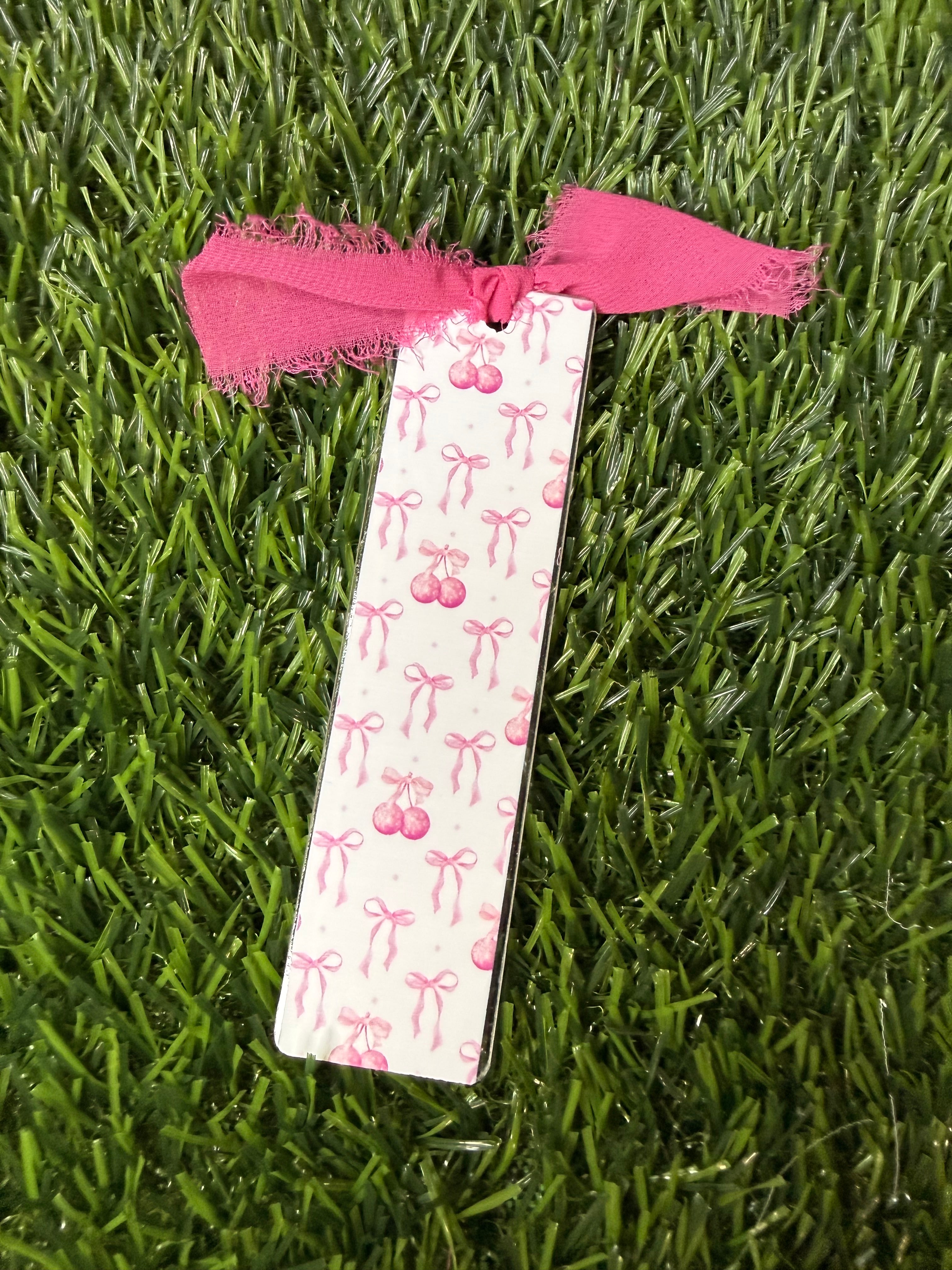#258-Bows & Flowers Coquette Bookmark Collection