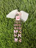 #201- Pink Bows Coquette Bookmark Collection