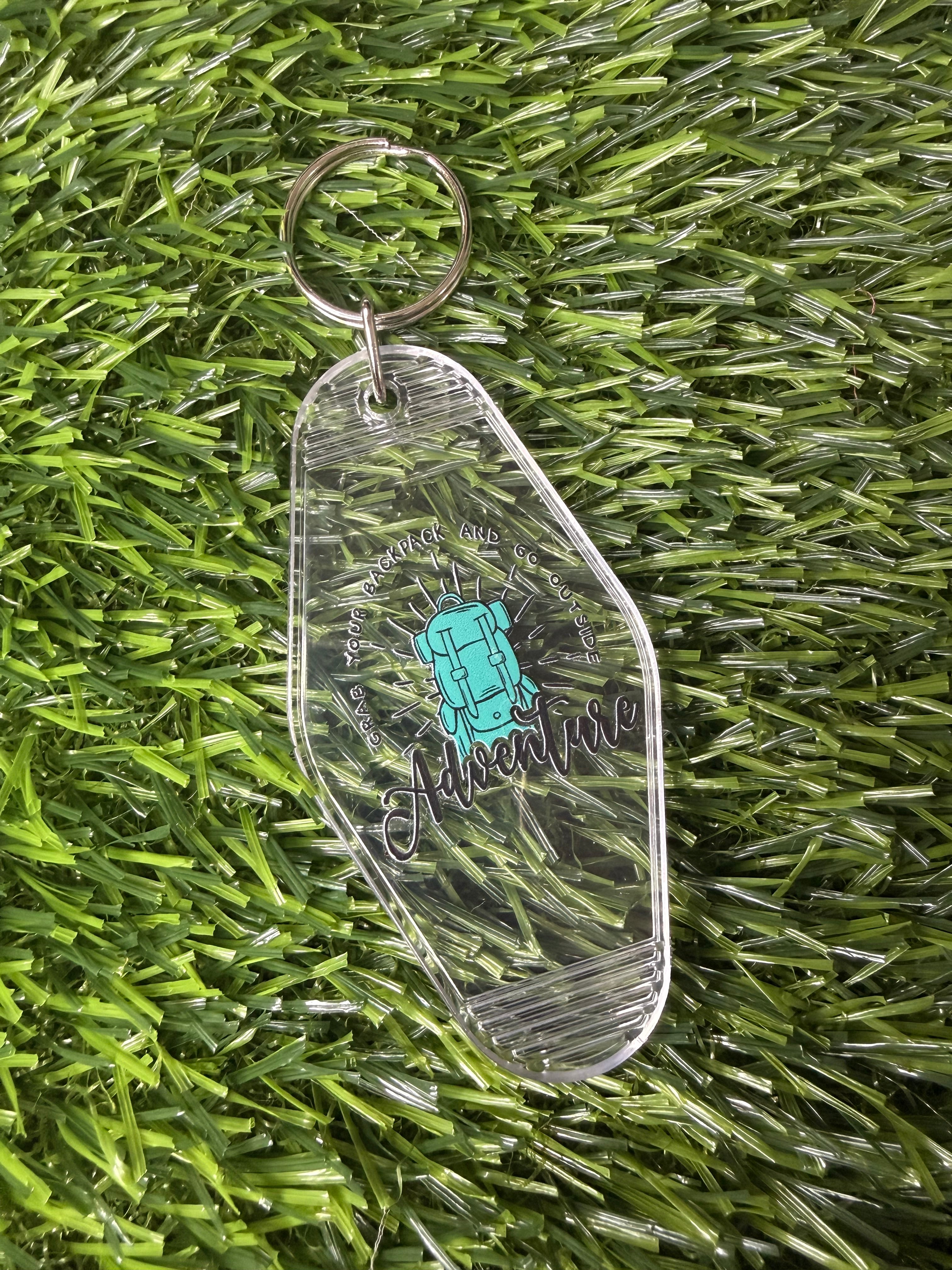 #389- Outdoor Collection Motel Keychains