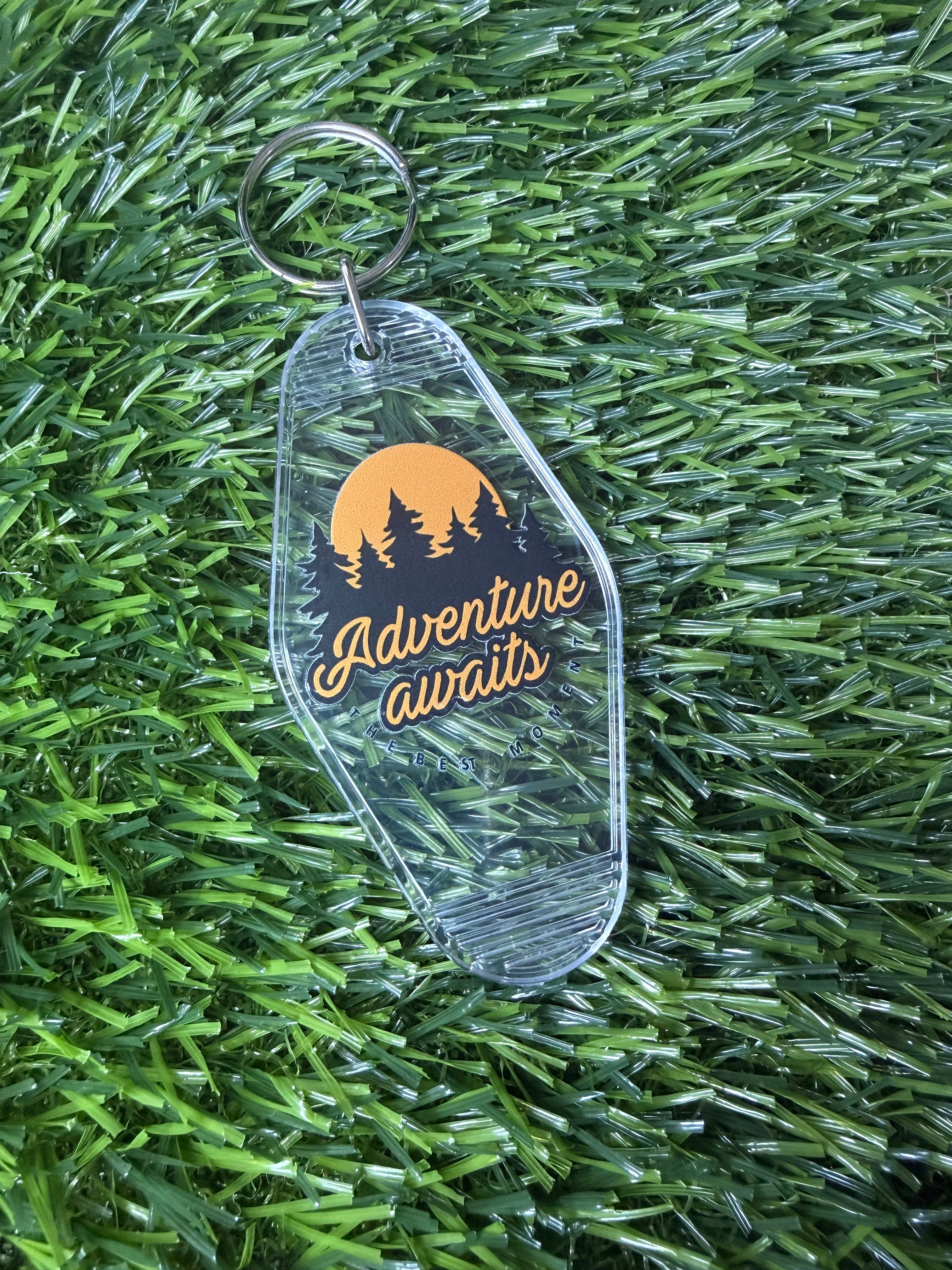 #395- Outdoor Collection Motel Keychains