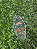 #372- Faith & Designs Collection Motel Keychains
