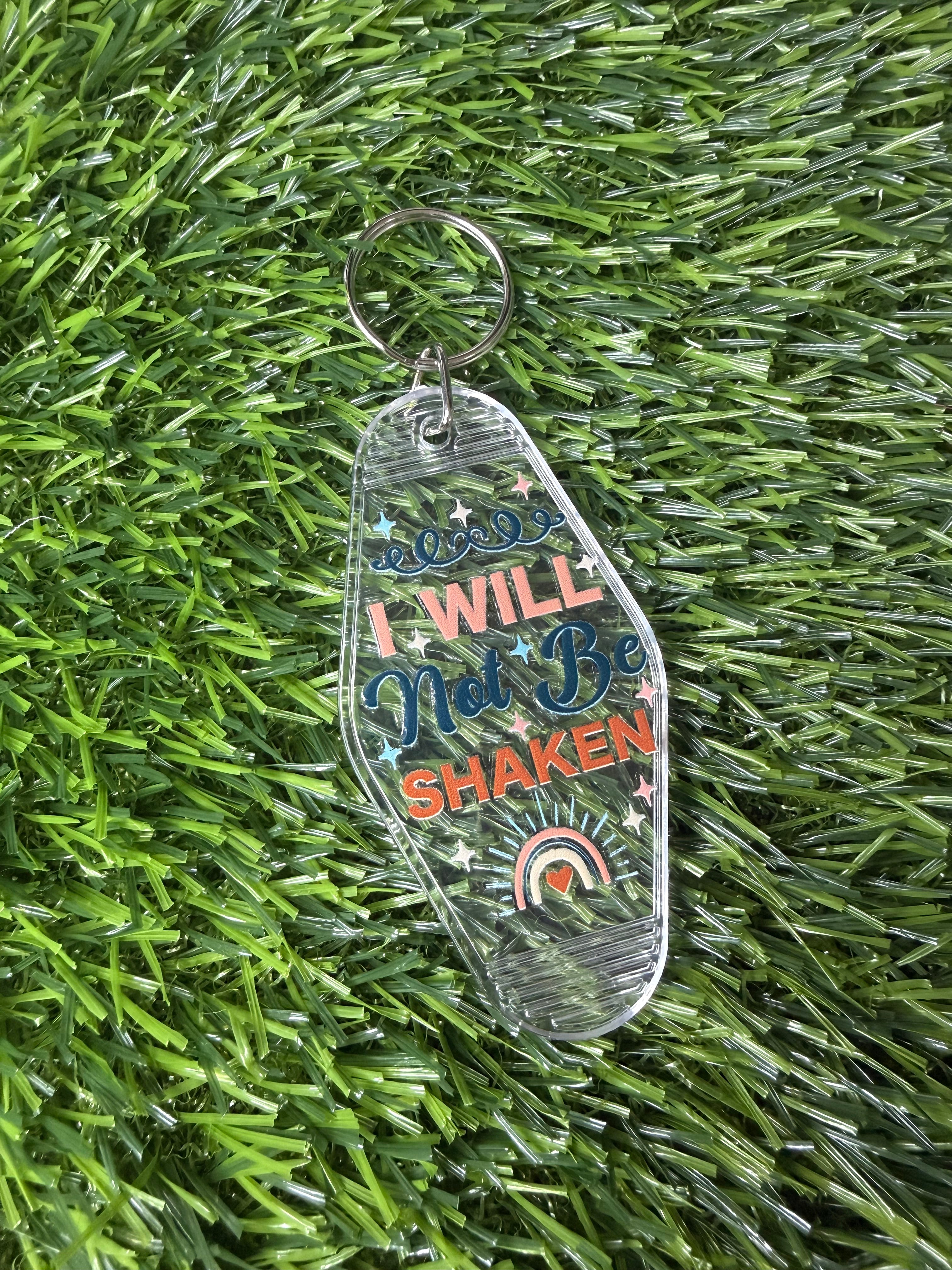 #372- Faith & Designs Collection Motel Keychains