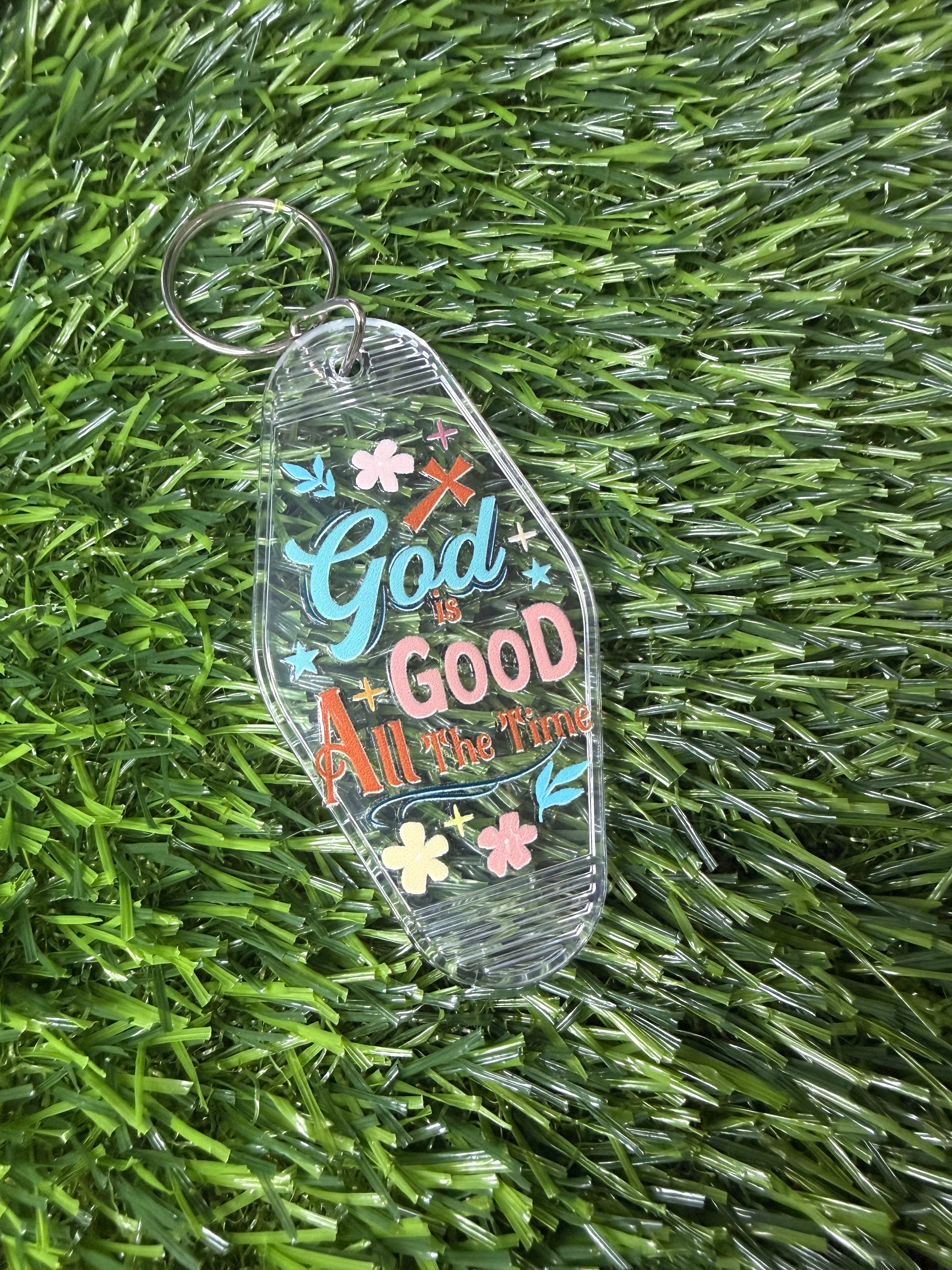 #376- Faith & Designs Collection Motel Keychains