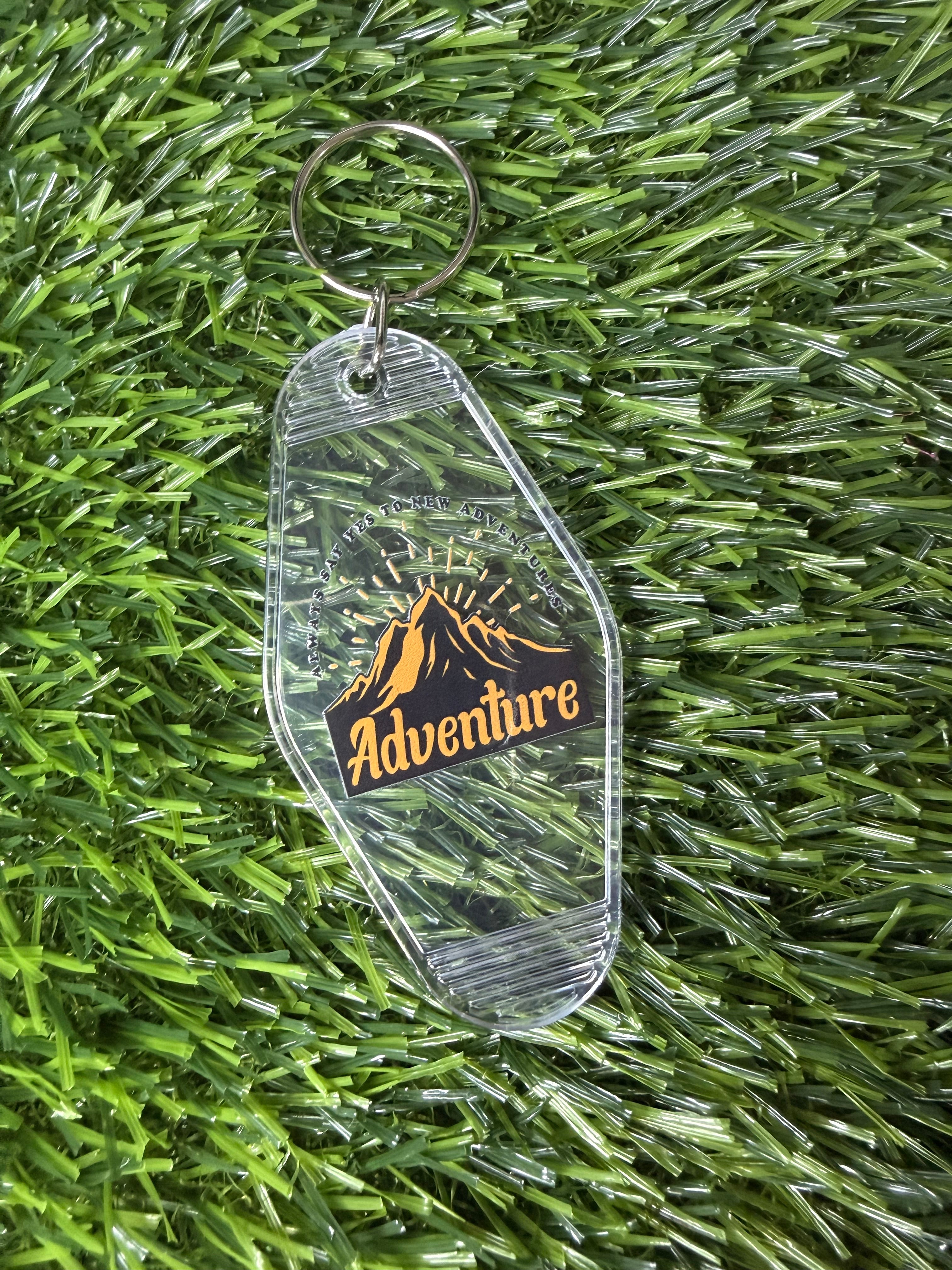 #385- Outdoor Collection Motel Keychains