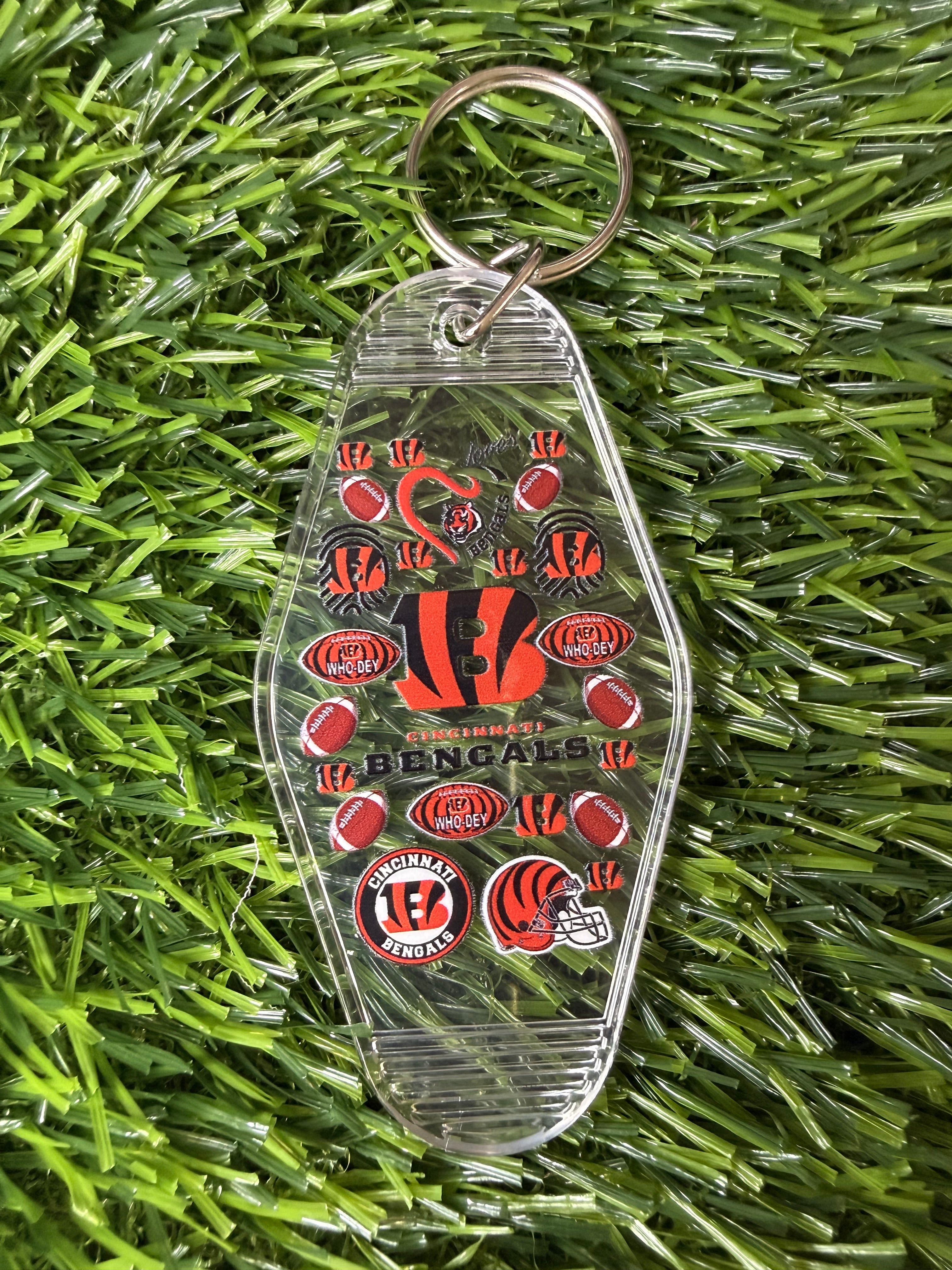 #320- Football Collection Motel Keychains