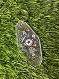 #344- Football Collection Motel Keychains