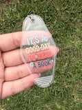 #71- Book Collection Motel Keychains