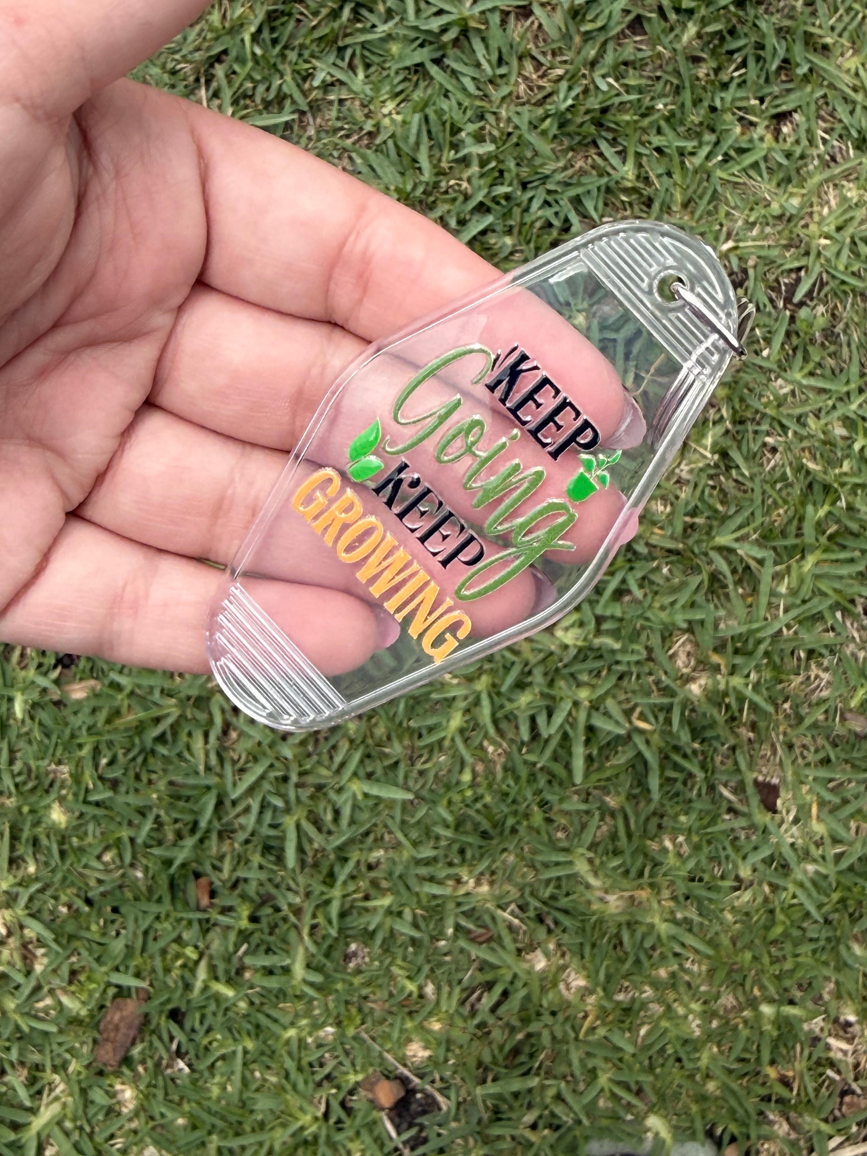 #7- Plant Collection Motel Keychains