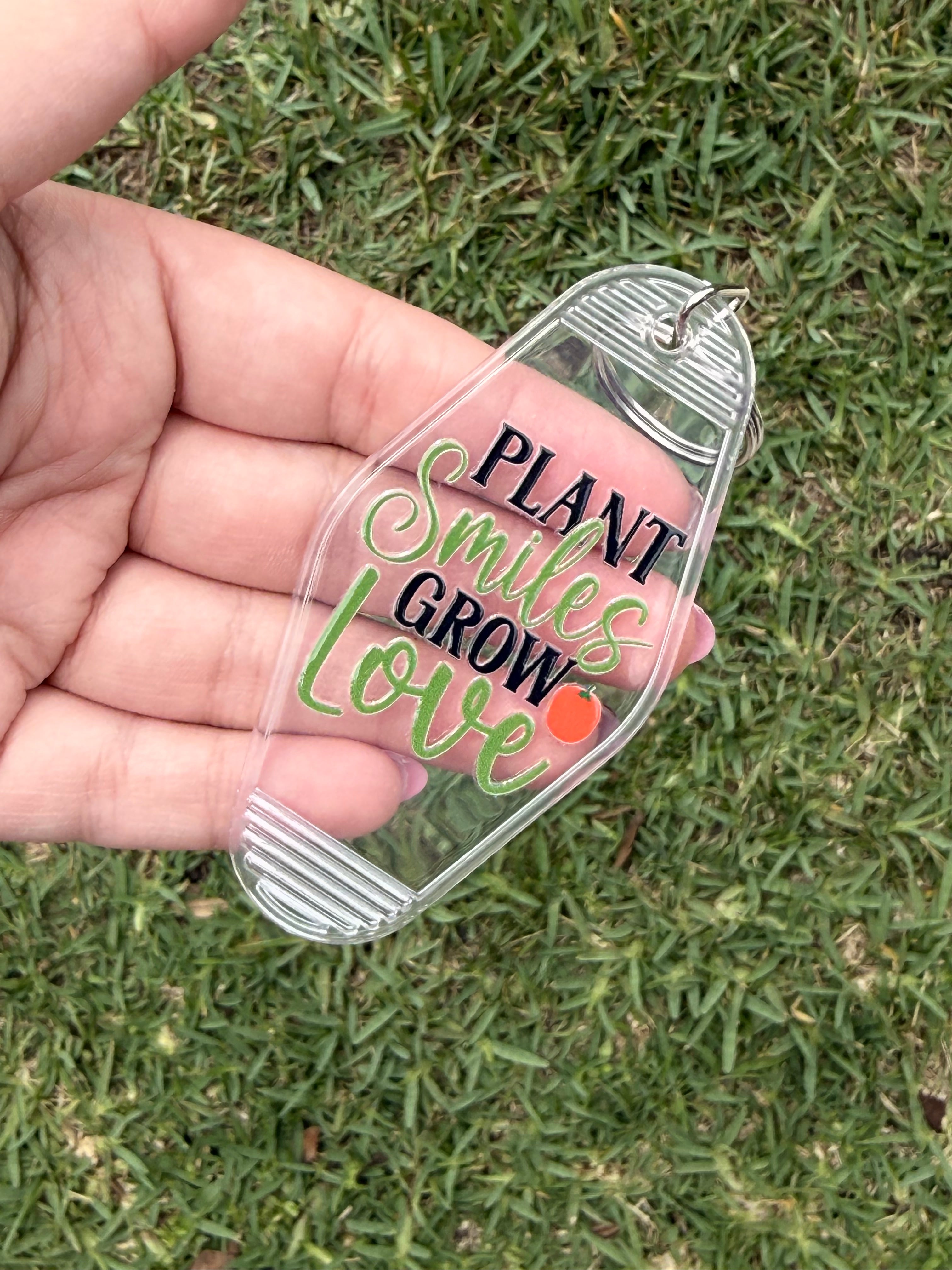 #4- Plant Collection Motel Keychains