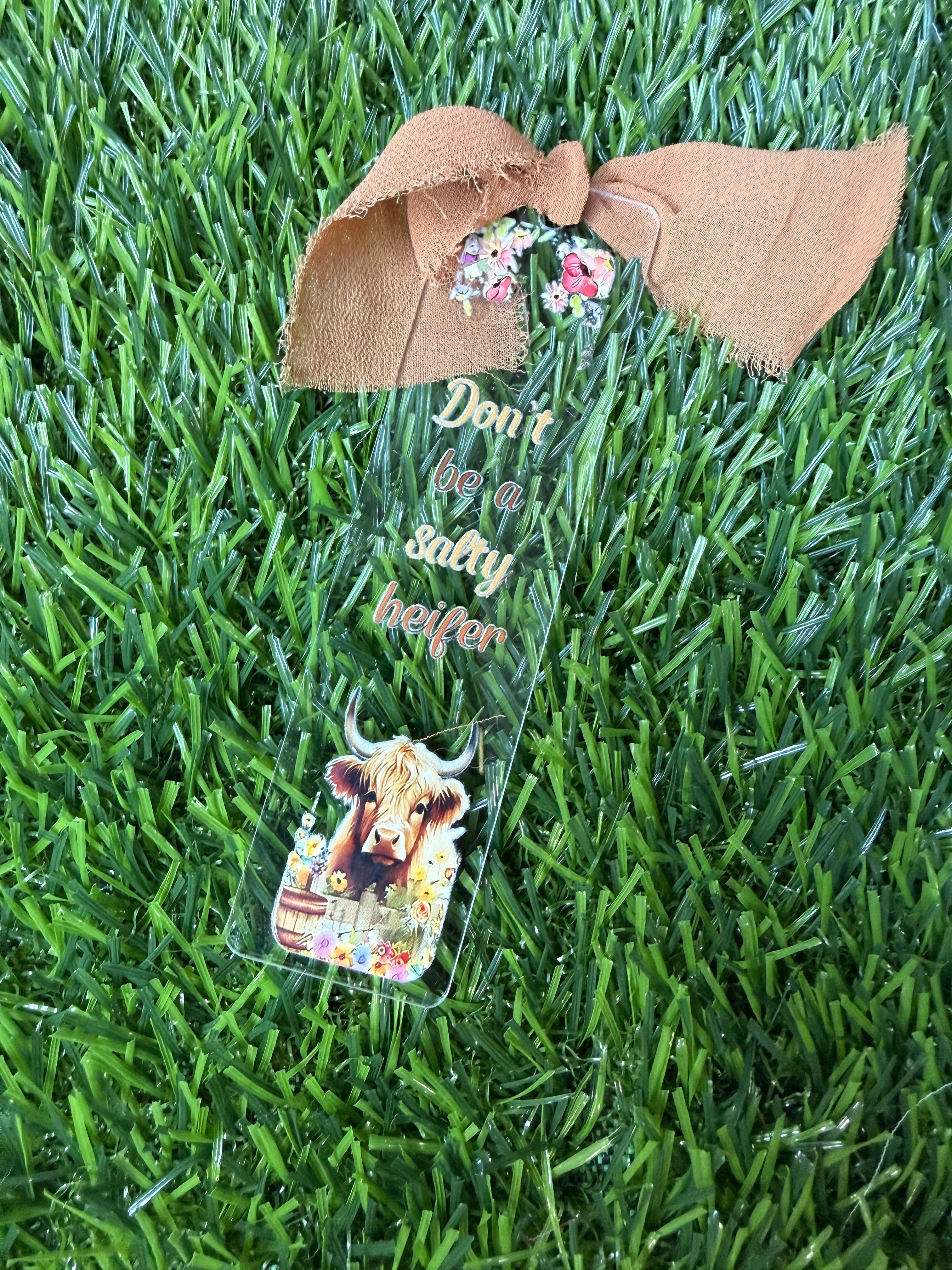 #237-Highland Cows Bookmark Collection