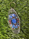 #318- Football Collection Motel Keychains